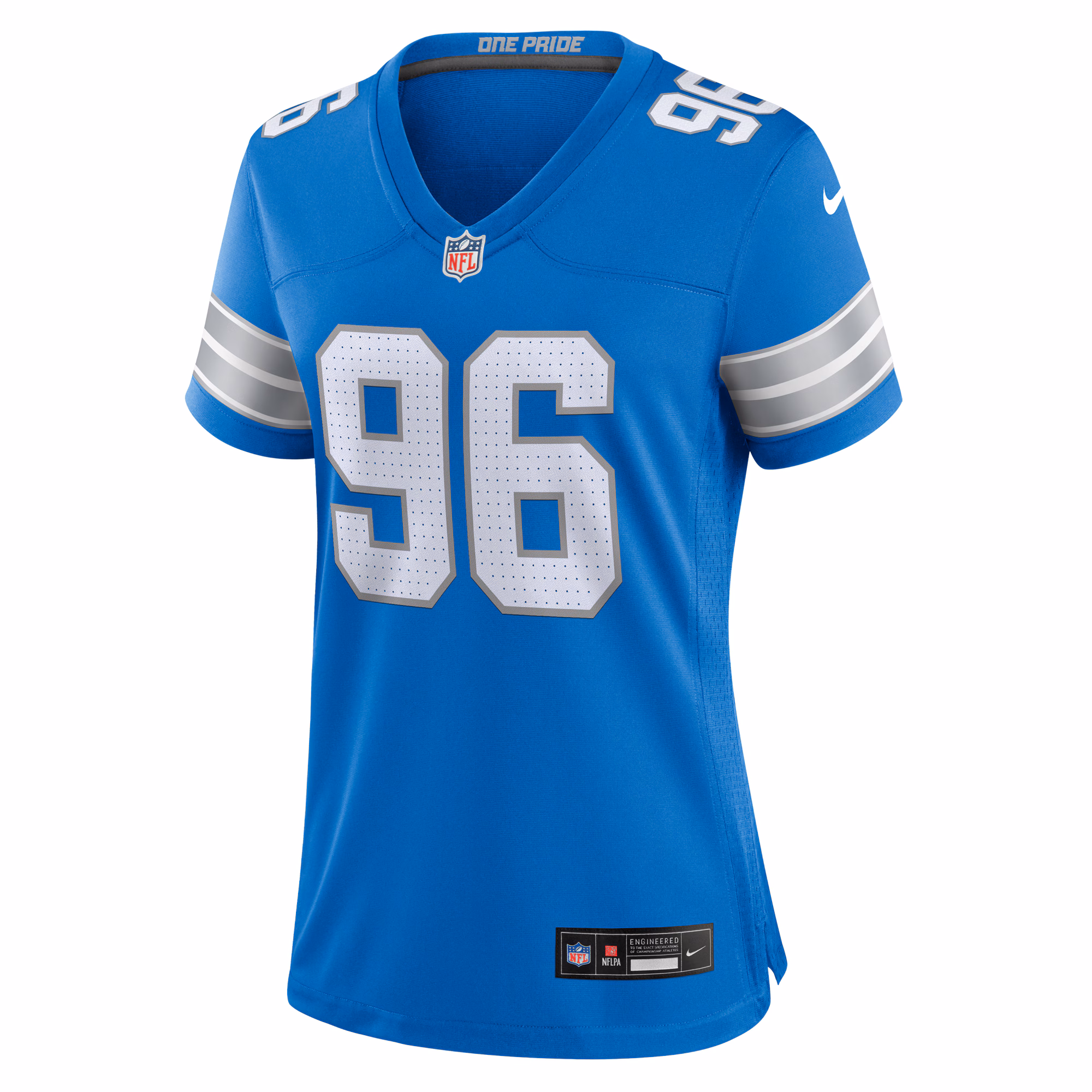 Kyle Peko Detroit Lions Nike Women's Game Jersey -  Blue