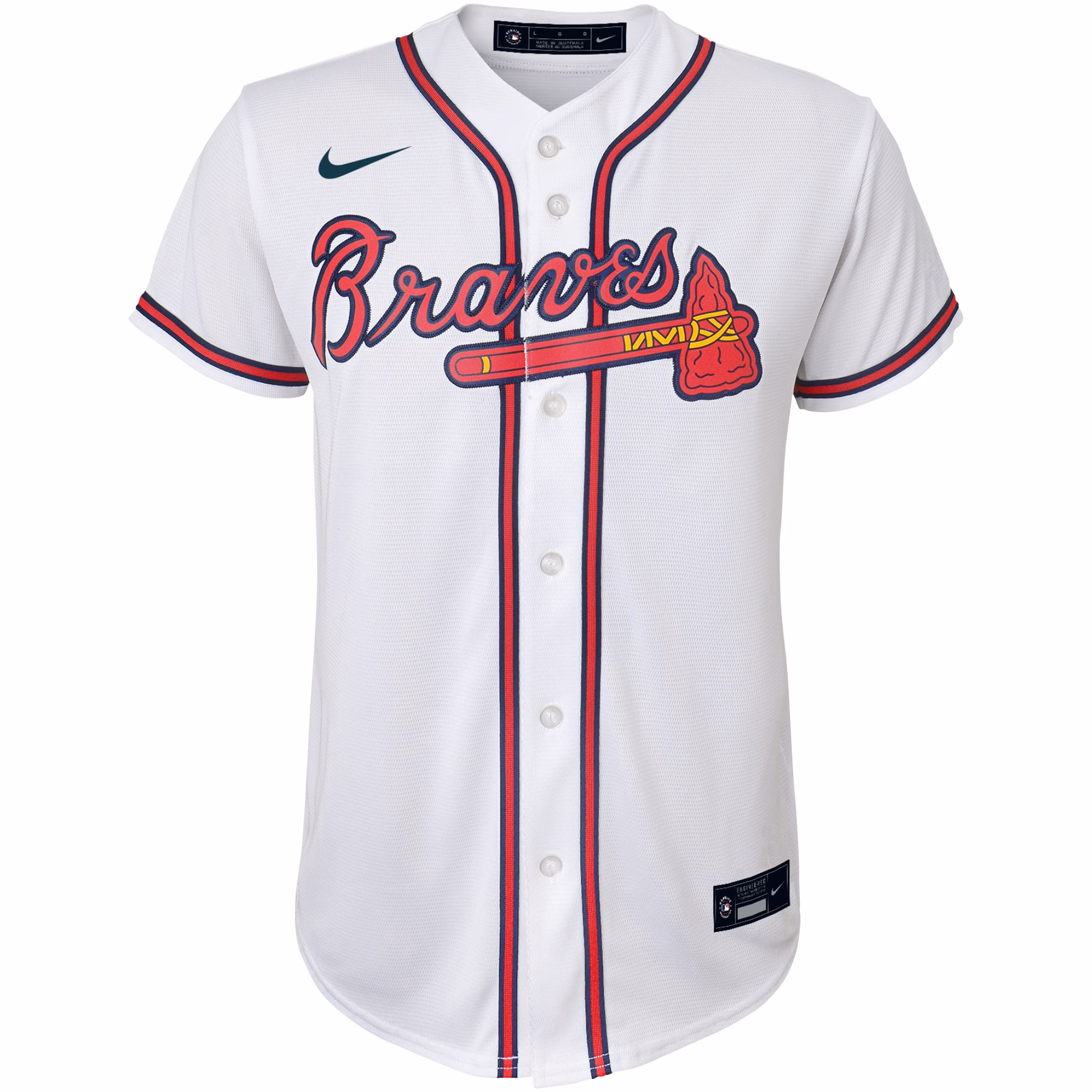 Max Fried Atlanta Braves Nike Youth Alternate Replica Player Jersey - White