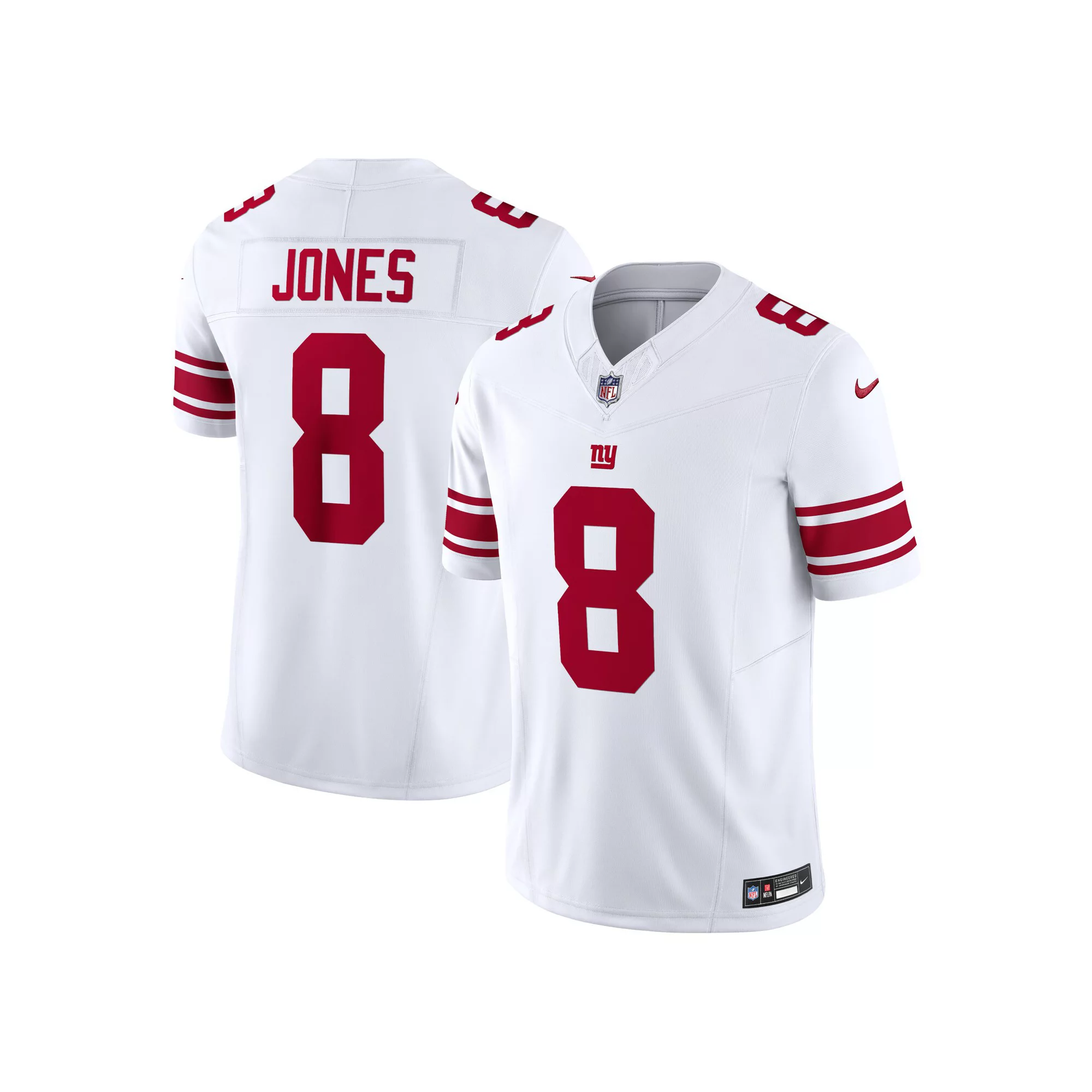 Men's Nike Daniel Jones White New York Giants Vapor F.U.S.E. Limited Jersey