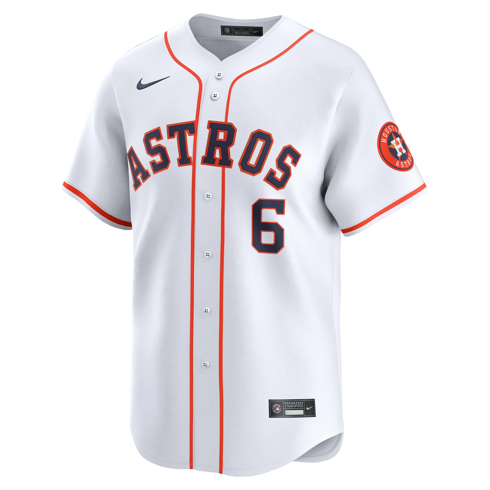 Men's Nike Jake Meyers White Houston Astros Home Limited Player Jersey