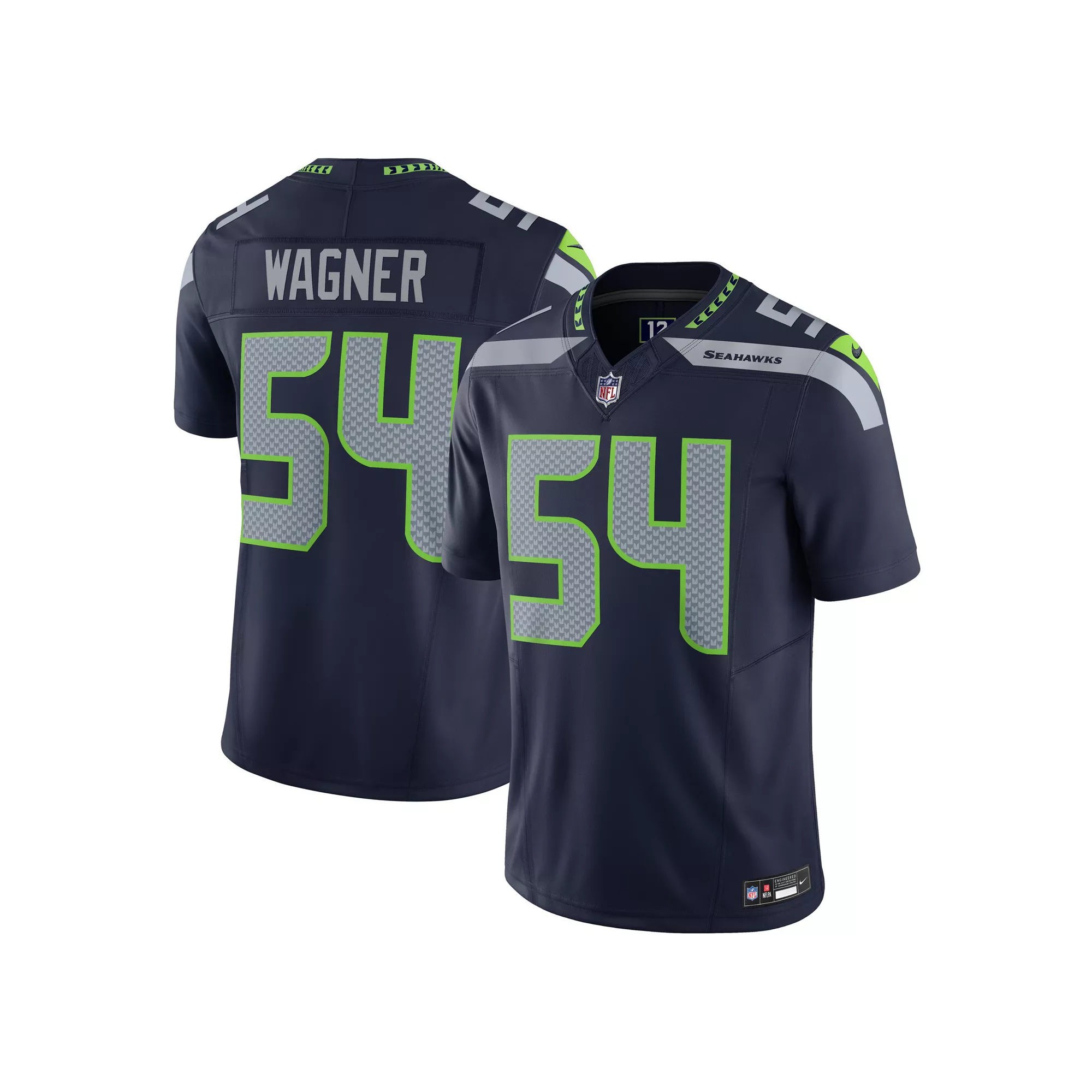 Men's Nike Bobby Wagner Navy Seattle Seahawks Vapor F.U.S.E. Limited Jersey