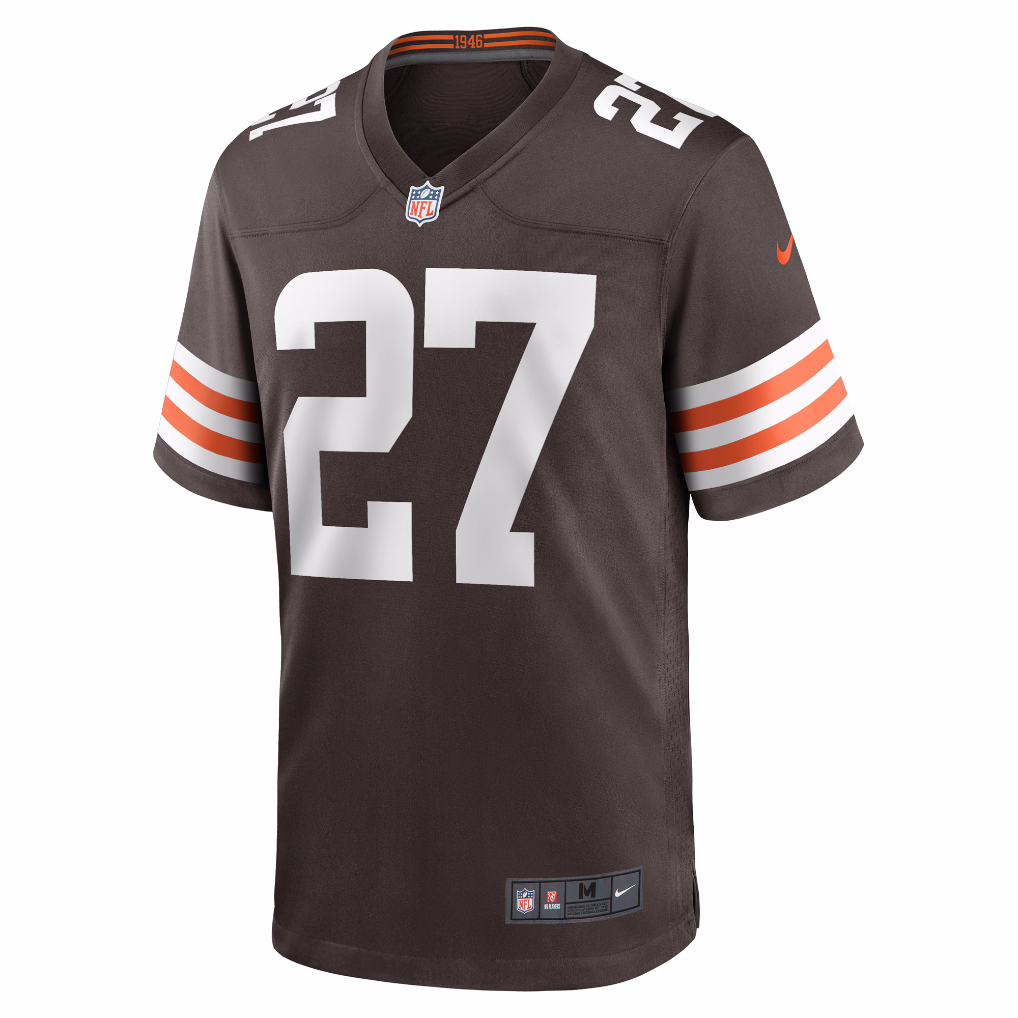 Lorenzo Burns Cleveland Browns Nike Team Game Jersey -  Brown