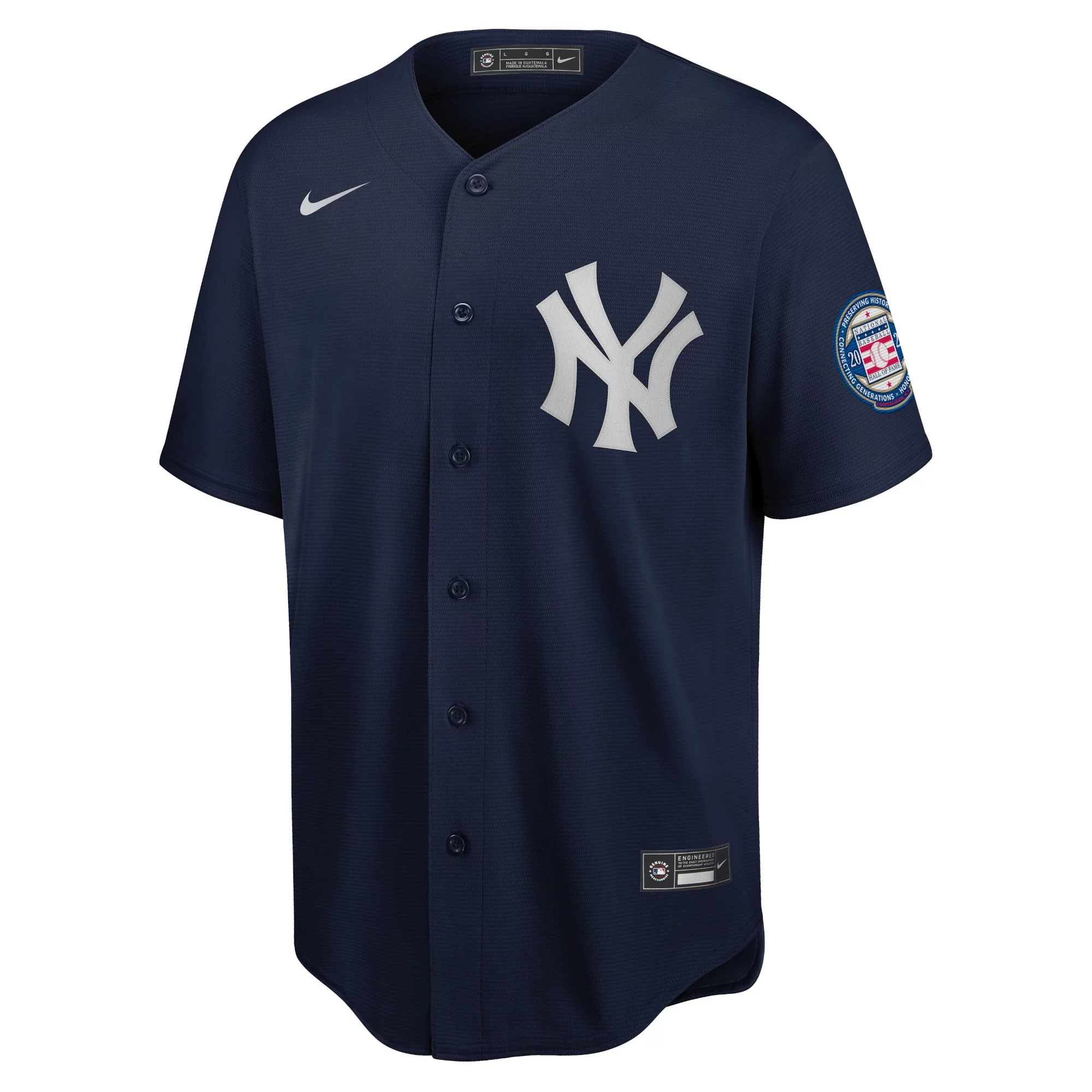Men's Nike Derek Jeter Navy New York Yankees 2020 Hall of Fame Induction Alternate Replica Player Jersey