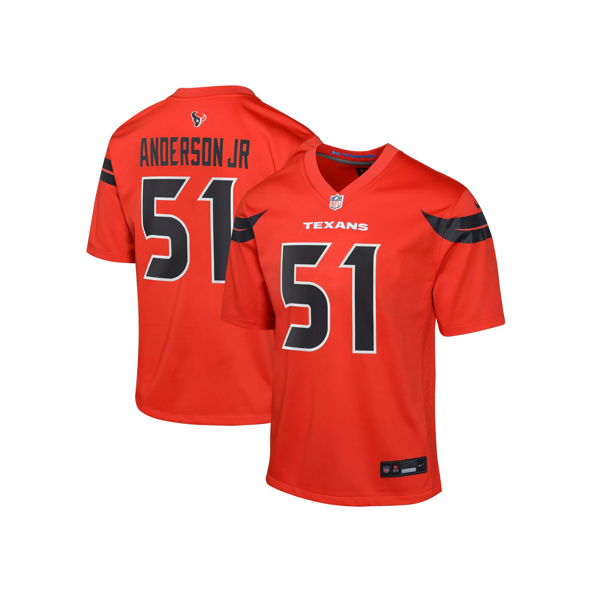 Youth Nike Will Anderson Jr. Red Houston Texans Alternate Game Jersey