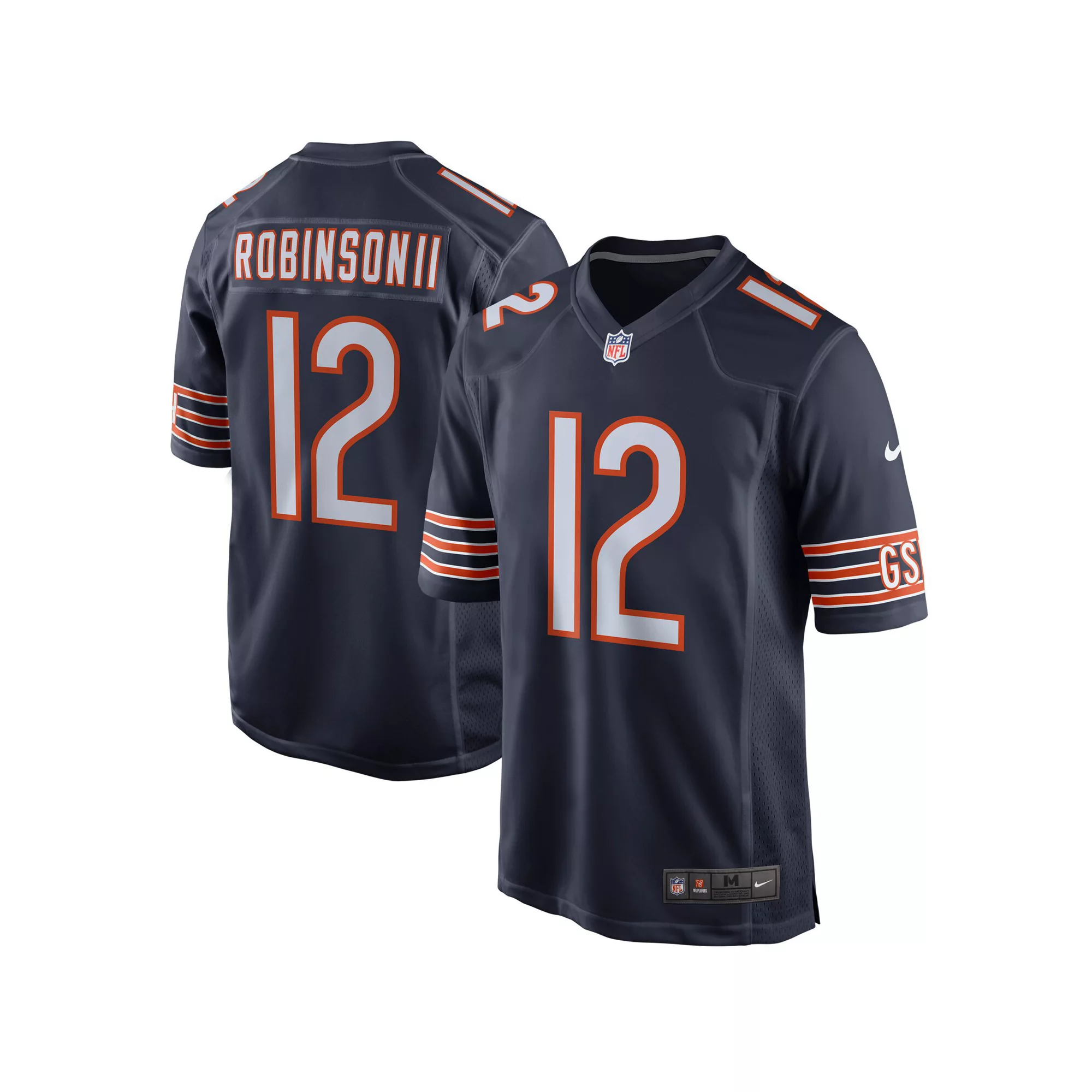 Men's Nike Allen Robinson Navy Chicago Bears Game Player Jersey