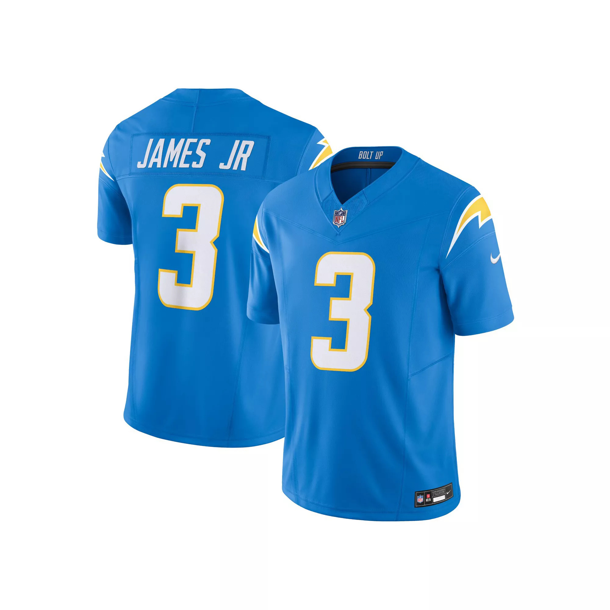 Men's Nike Derwin James Jr. Powder Blue Los Angeles Chargers Vapor F.U.S.E. Limited  Jersey
