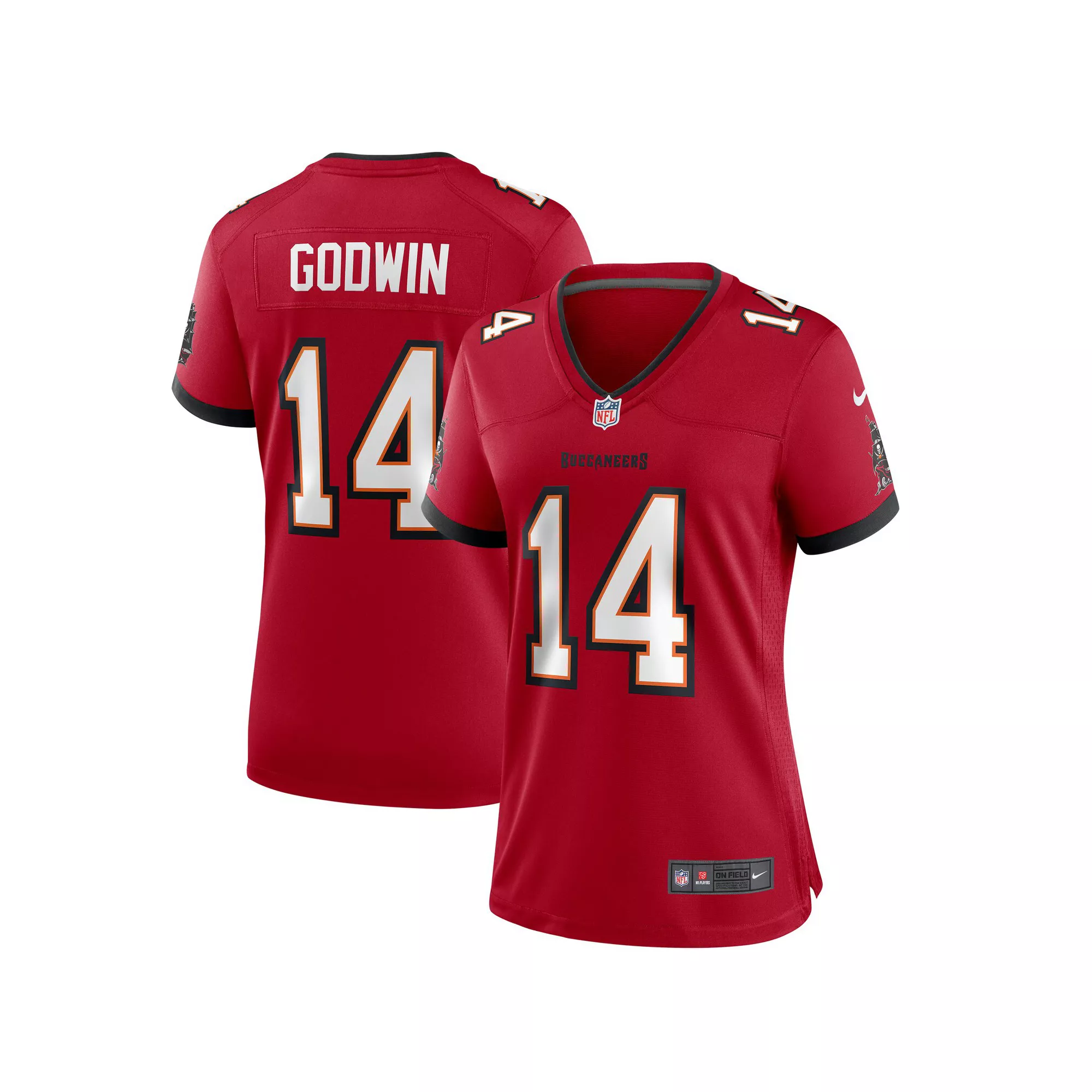Women's Nike Chris Godwin Red Tampa Bay Buccaneers Game Player Jersey