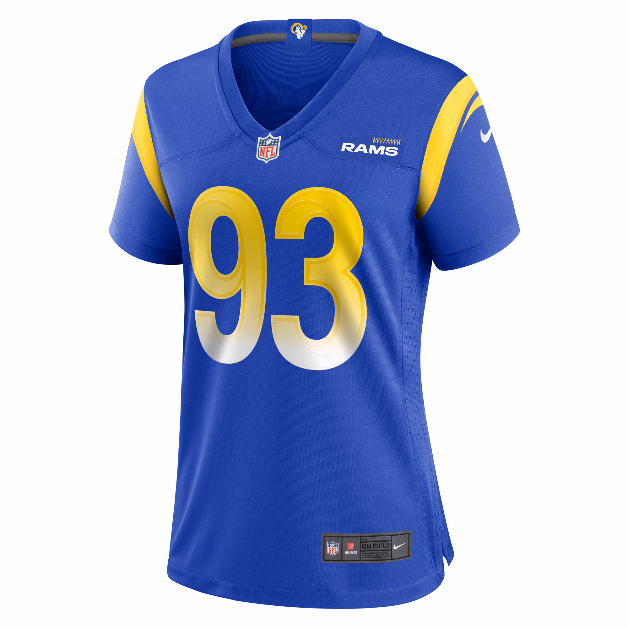 Tuli Letuligasenoa Los Angeles Rams Nike Women's Game Jersey -  Royal