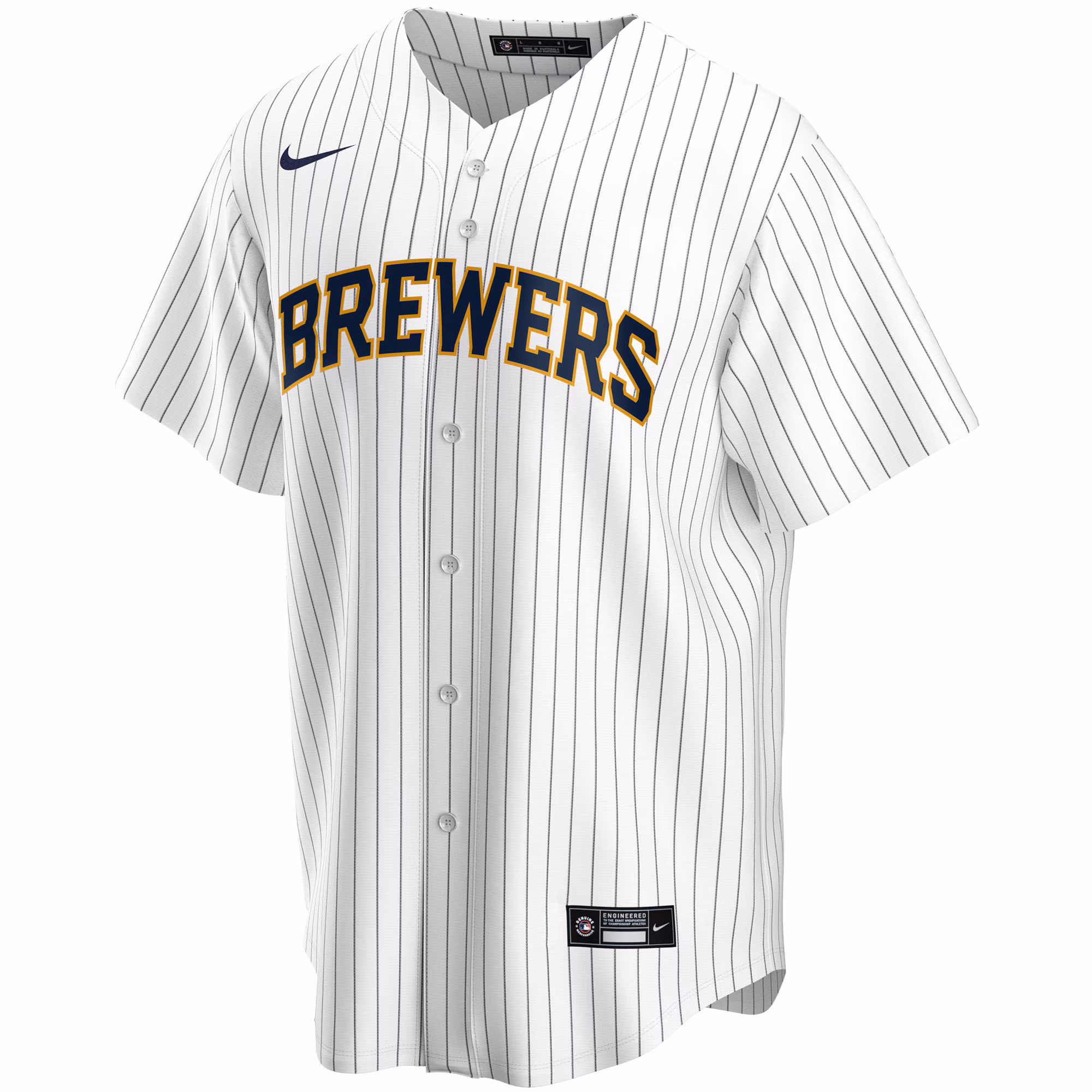 Milwaukee Brewers Nike Youth Home Replica Team Jersey - White
