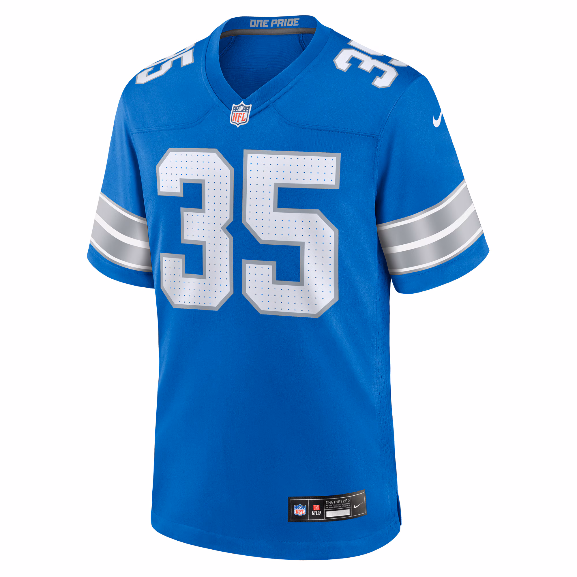 Chelen Garnes Detroit Lions Nike Game Jersey -  Blue