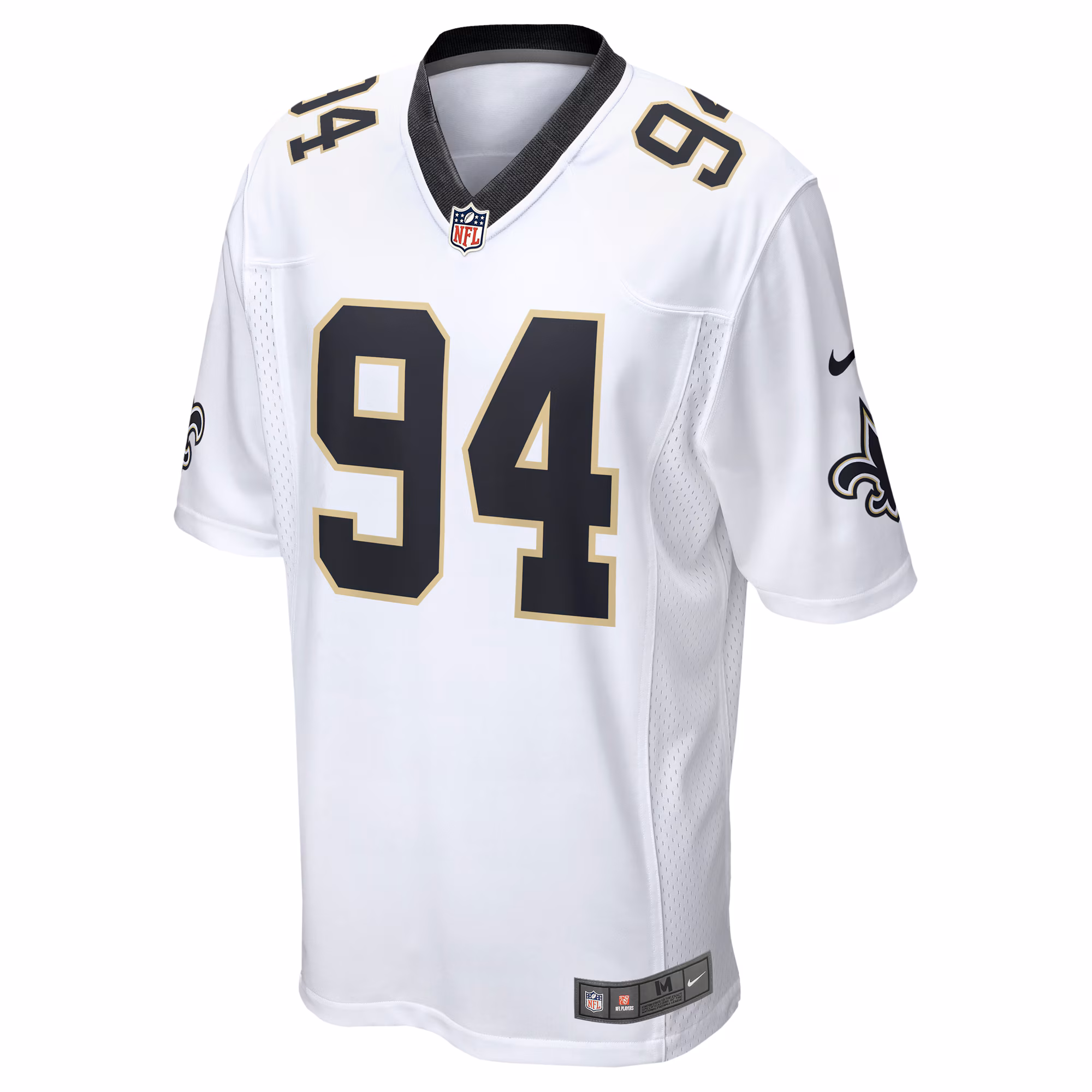 Cameron Jordan New Orleans Saints Nike  Game Jersey - White