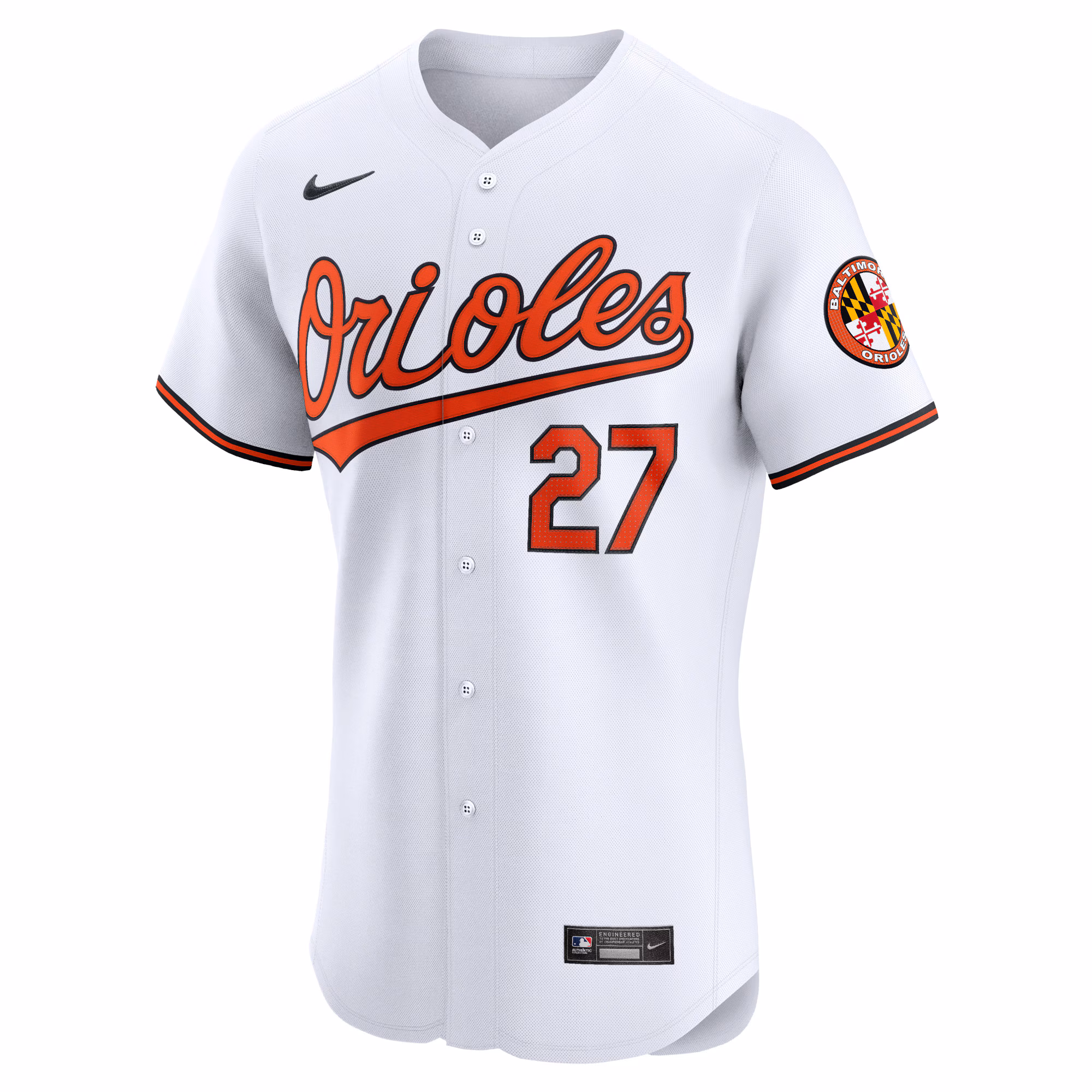 James McCann Baltimore Orioles Nike Home Elite Player Jersey - White