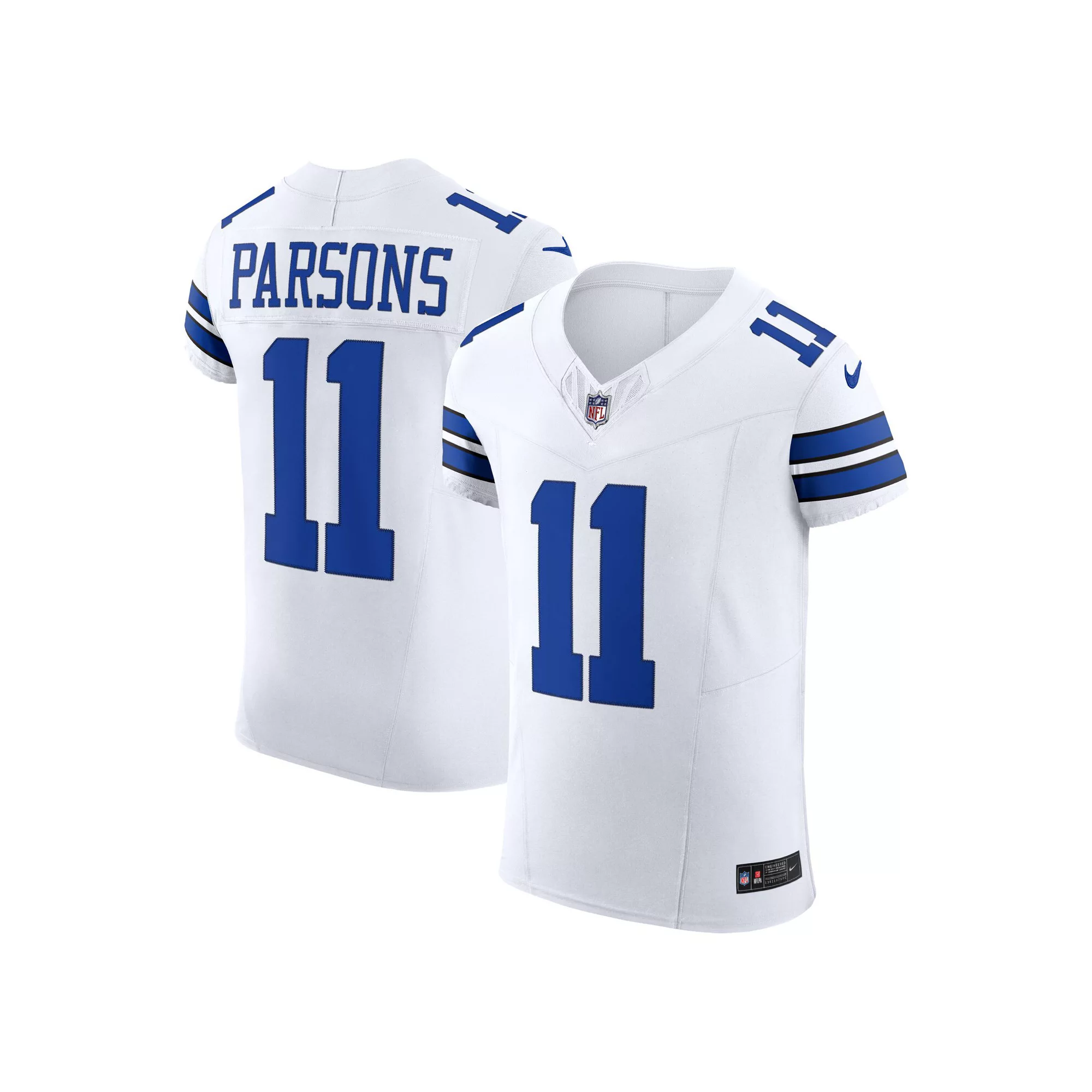 Men's Nike Micah Parsons White Dallas Cowboys Vapor F.U.S.E. Elite Jersey