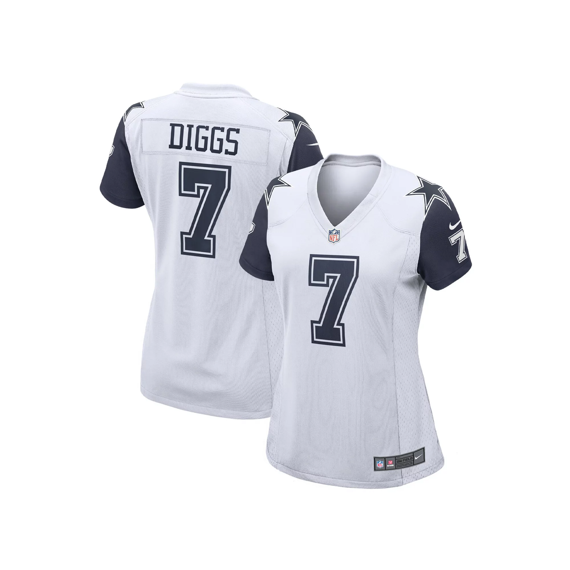 Women's Nike Trevon Diggs White Dallas Cowboys Team Game Jersey