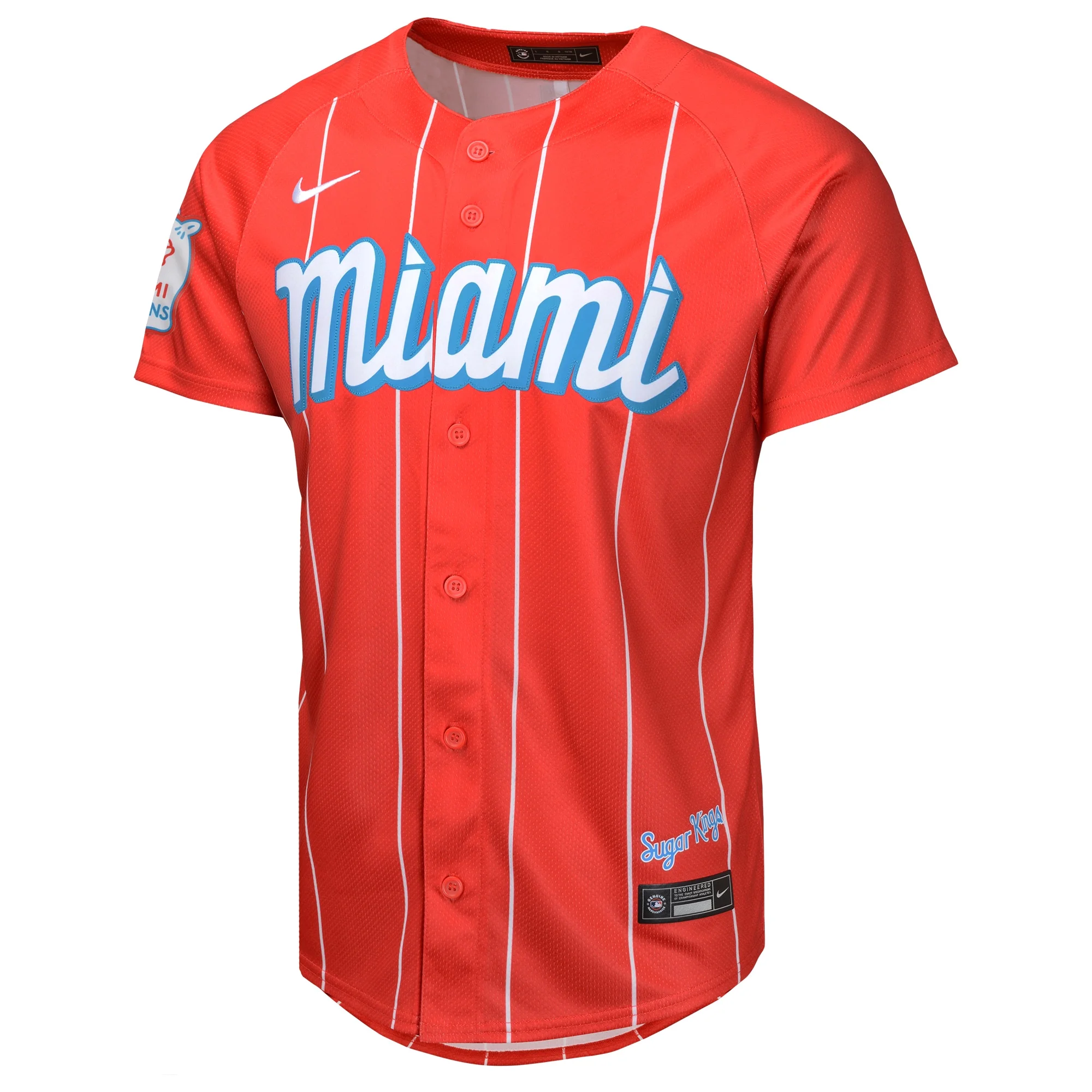 Youth Nike Red Miami Marlins City Connect Limited Jersey