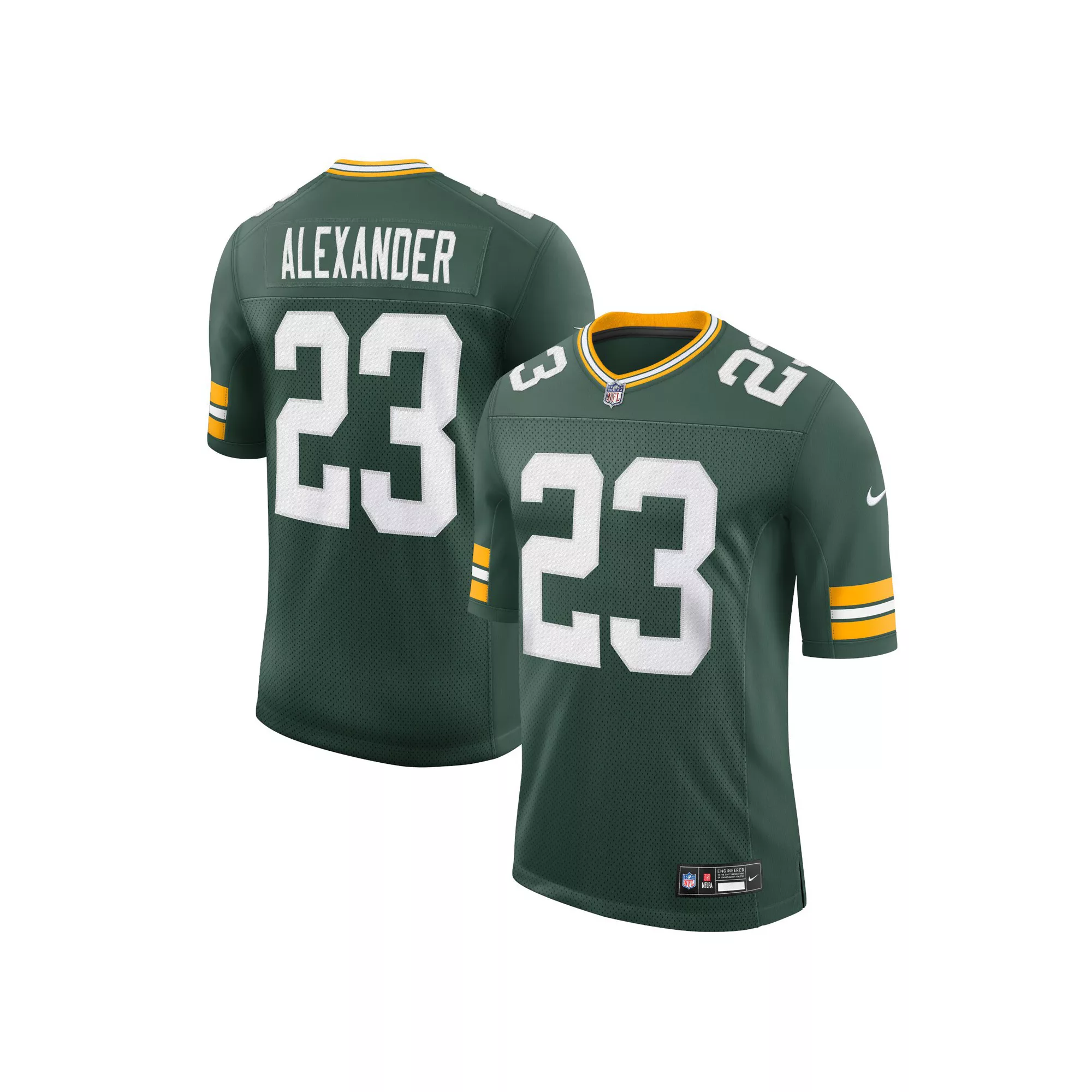 Men's Nike Jaire Alexander Green Green Bay Packers  Vapor Untouchable Limited Jersey