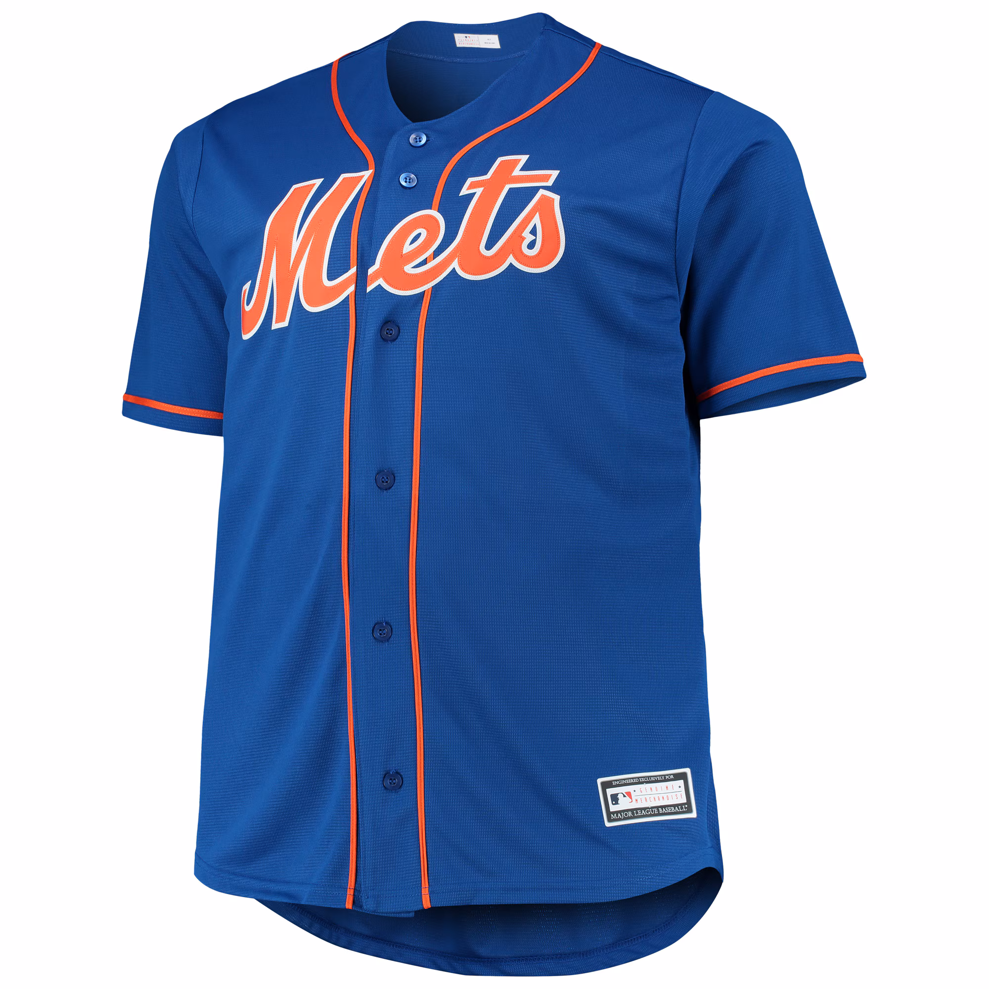 Francisco Lindor New York Mets Big & Tall Replica Player Jersey - Royal
