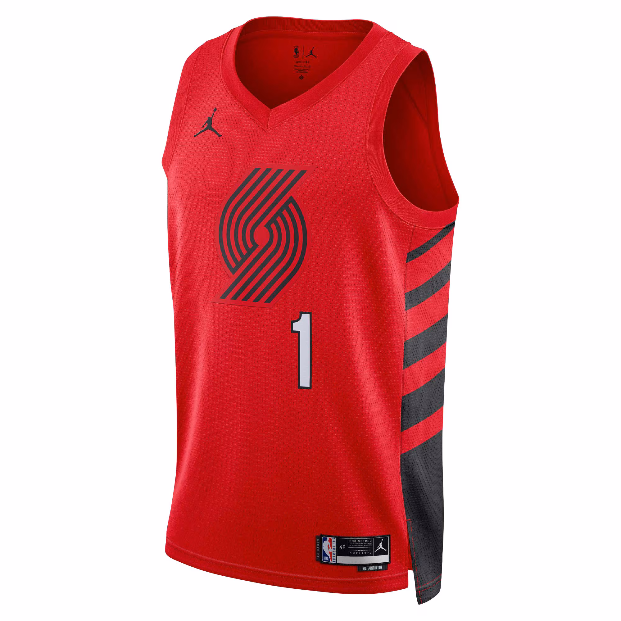 Anfernee Simons Portland Trail Blazers Jordan Brand Unisex Swingman Jersey - Statement Edition - Red
