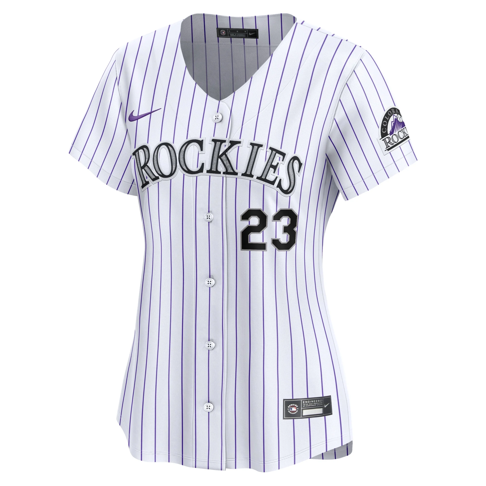 Women's Nike Kris Bryant White Colorado Rockies Home Limited Player Jersey