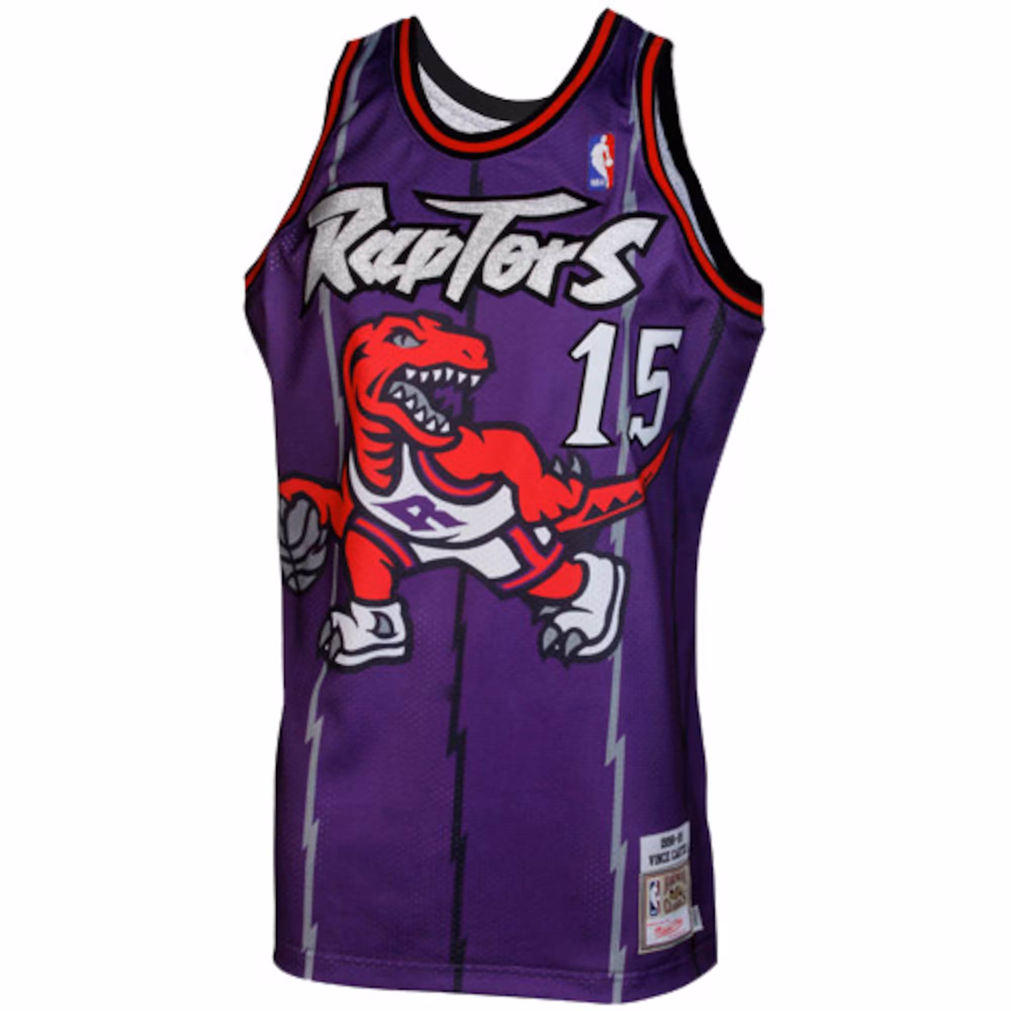 Mitchell & Ness Vince Carter Toronto Raptors 1998/99 Throwback Authentic Jersey - Purple
