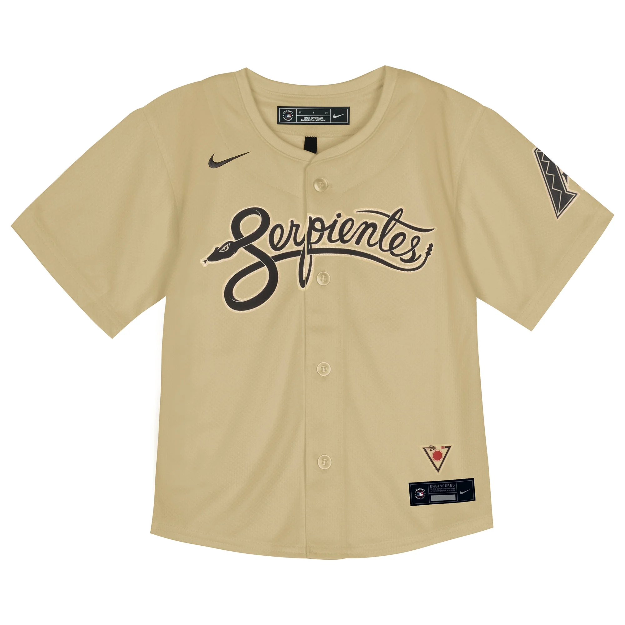Toddler Nike Sand Arizona Diamondbacks City Connect Limited Jersey
