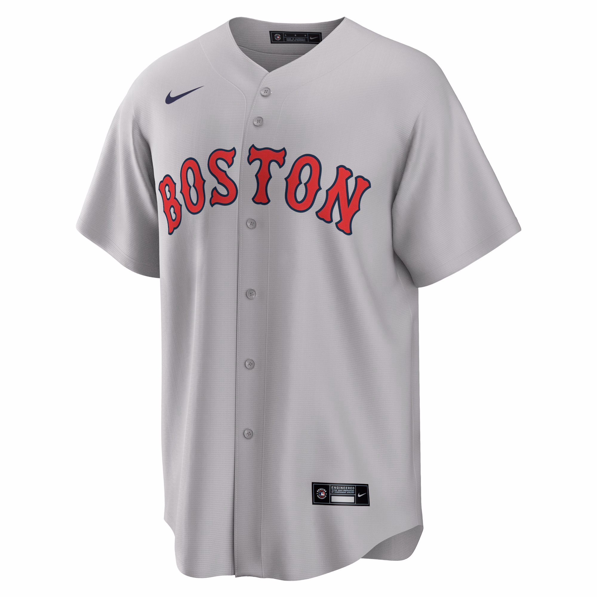 Boston Red Sox Nike Road Replica Team Jersey - Gray