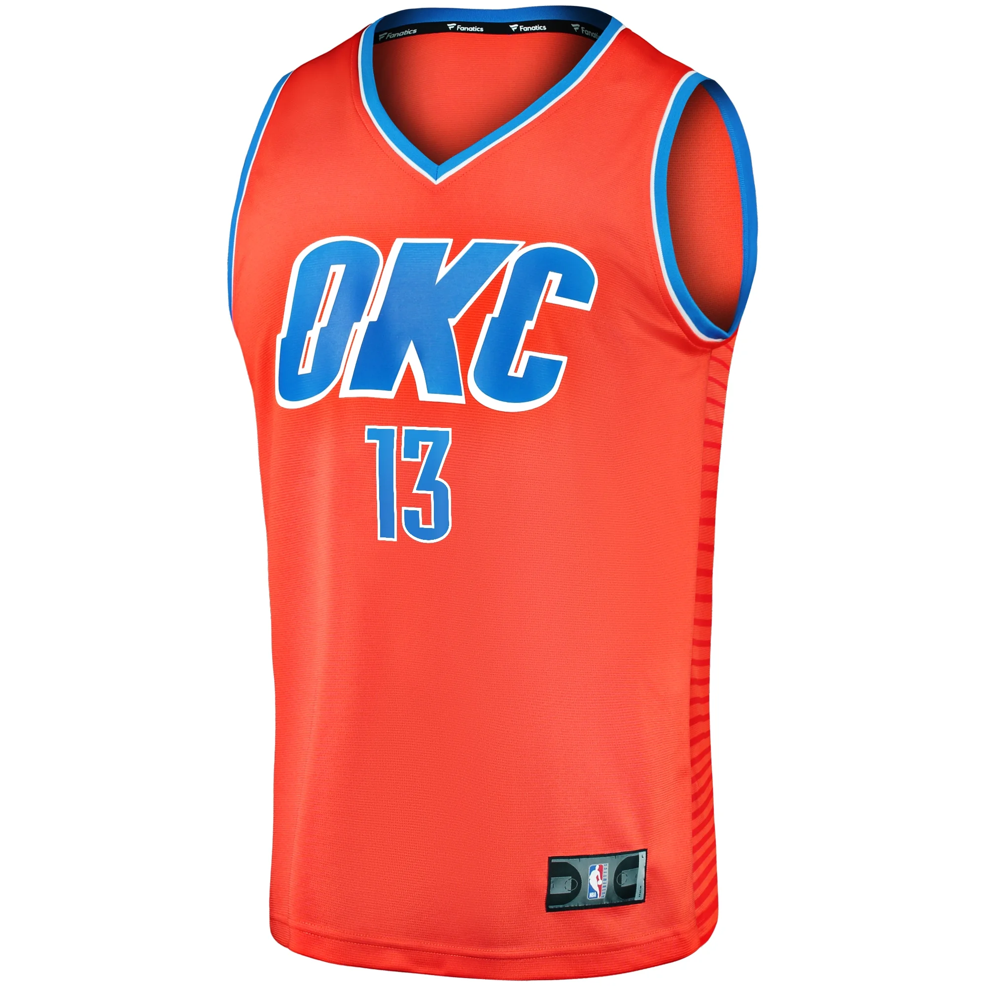 Men's Fanatics Ousmane Dieng Orange Oklahoma City Thunder Fast Break Replica Player Jersey - Statement Edition