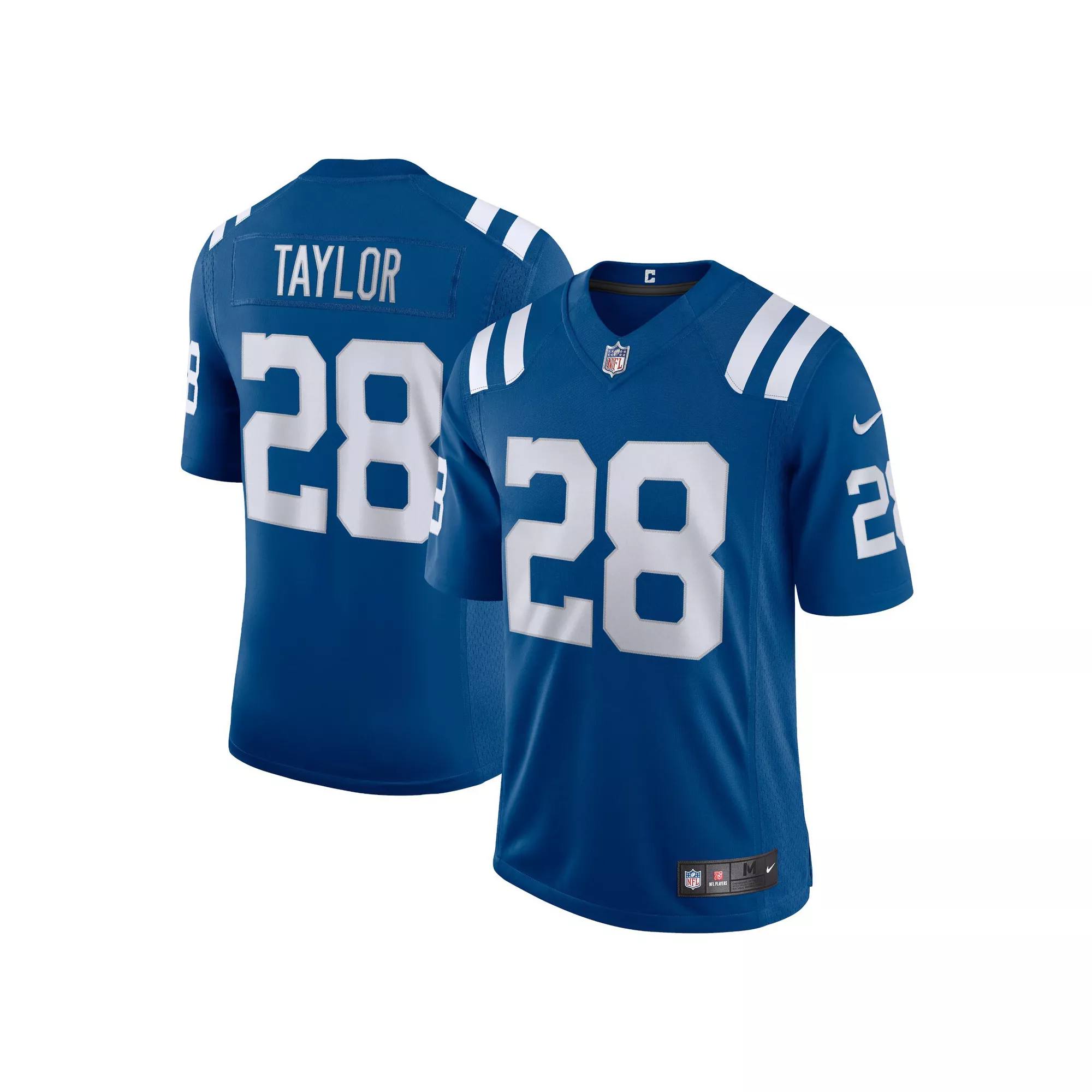 Men's Nike Jonathan Taylor Royal Indianapolis Colts Vapor Limited Jersey