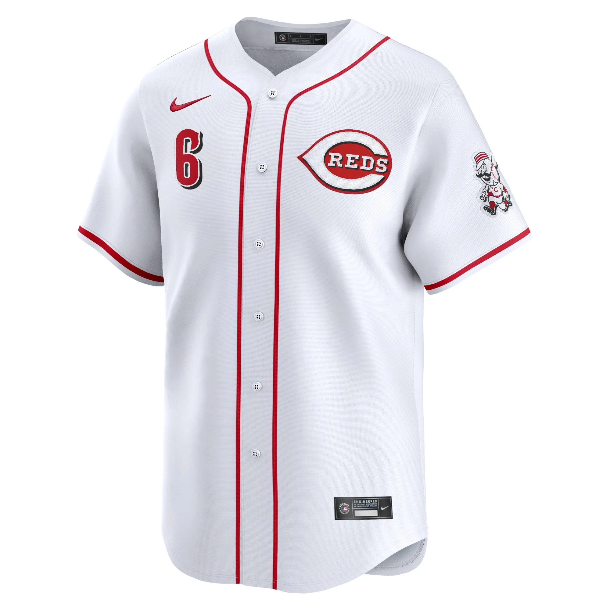 Men's Nike Jonathan India White Cincinnati Reds Home Limited Player Jersey