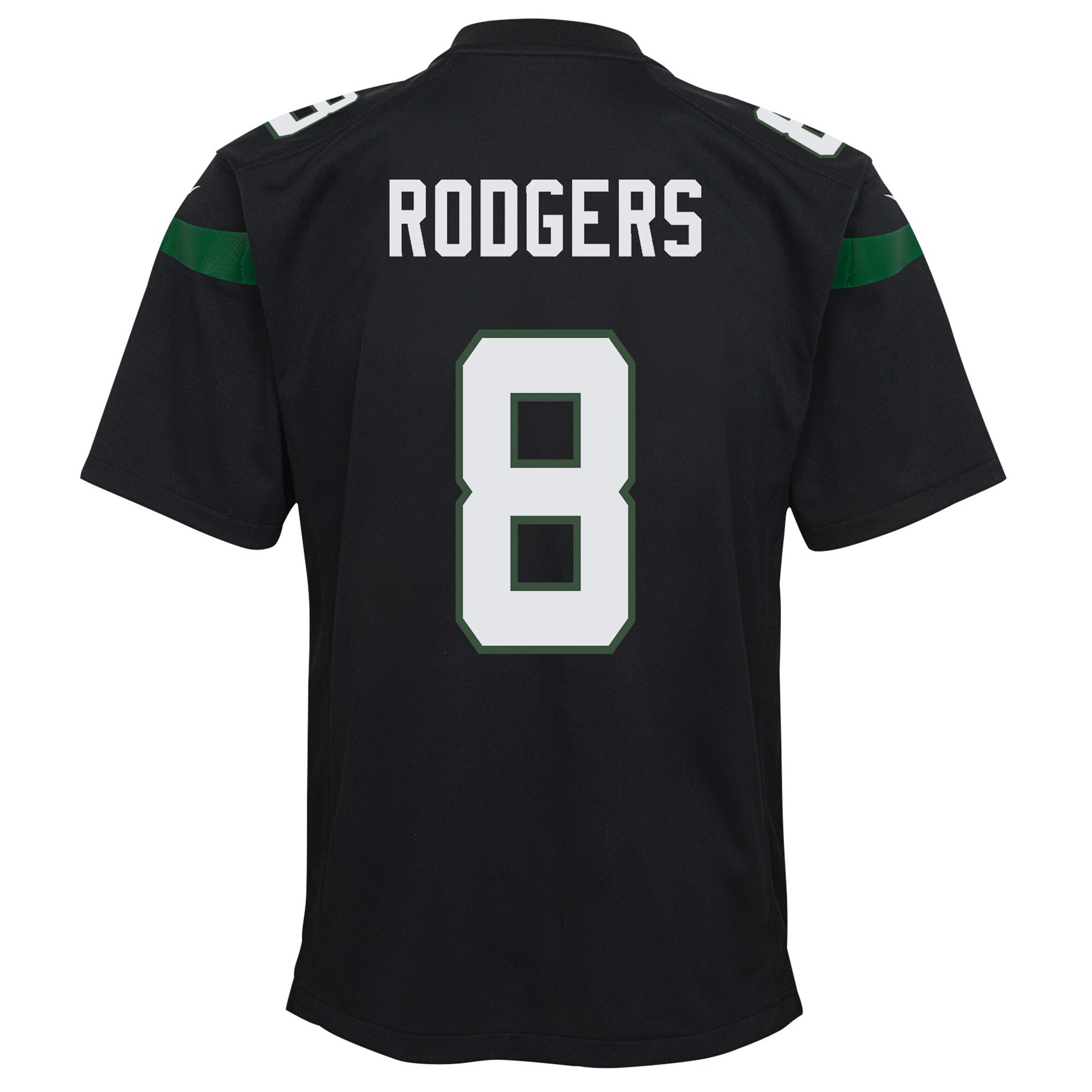 Aaron Rodgers New York Jets Nike Youth Game Jersey - Black