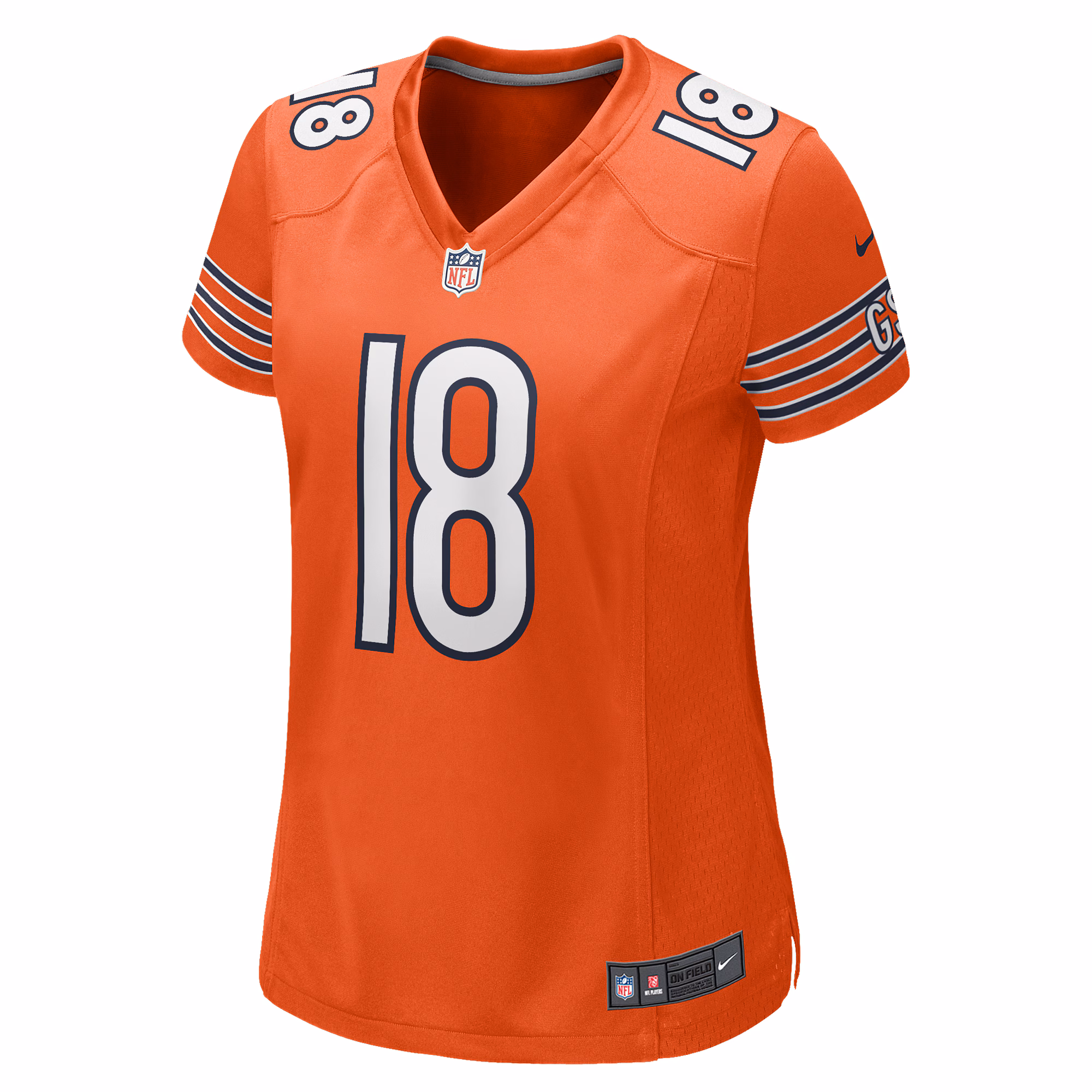 Caleb Williams Chicago Bears Nike Women's Alternate 2024 NFL Draft Game Jersey - Orange
