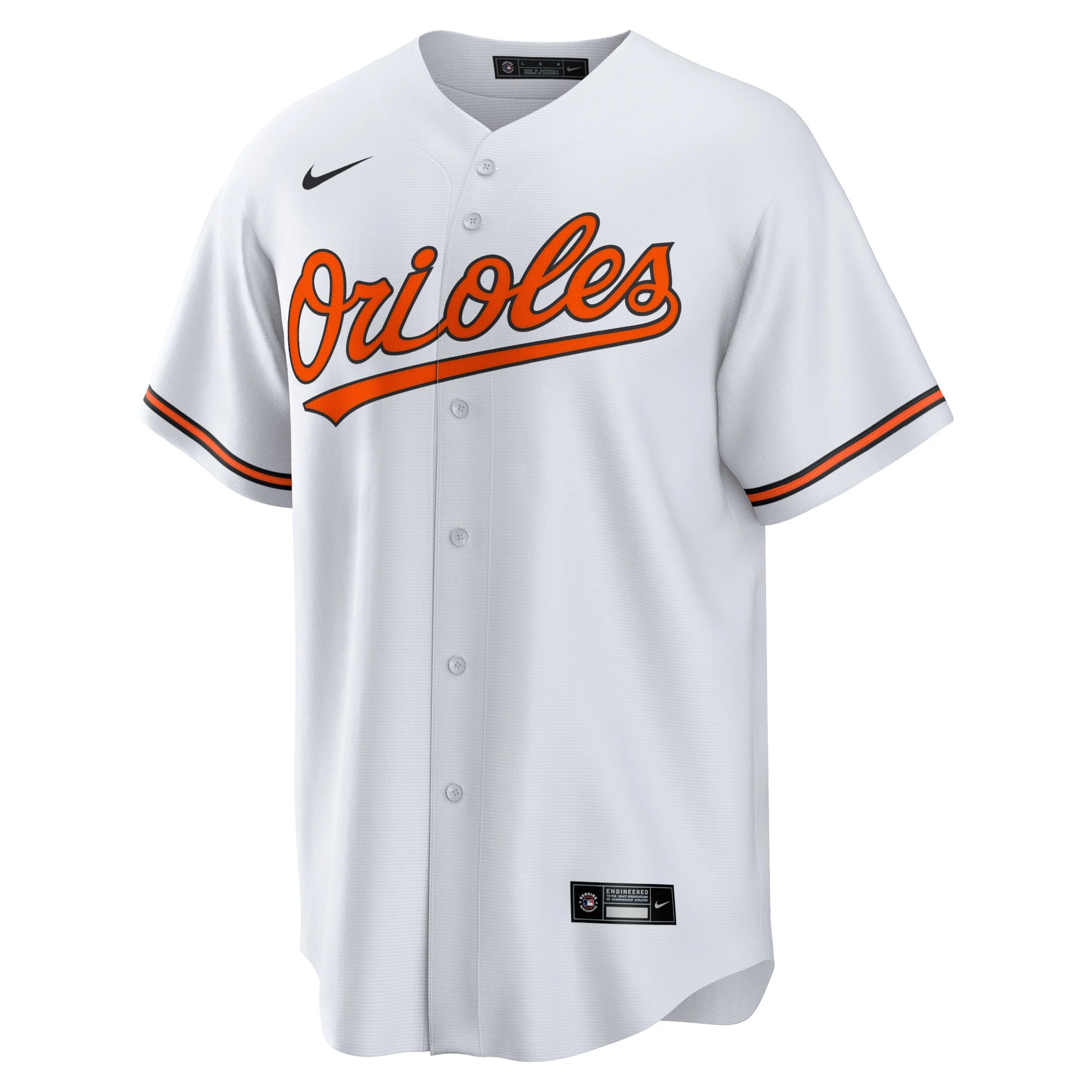 Men's Nike Austin Hays White Baltimore Orioles Replica Player Jersey