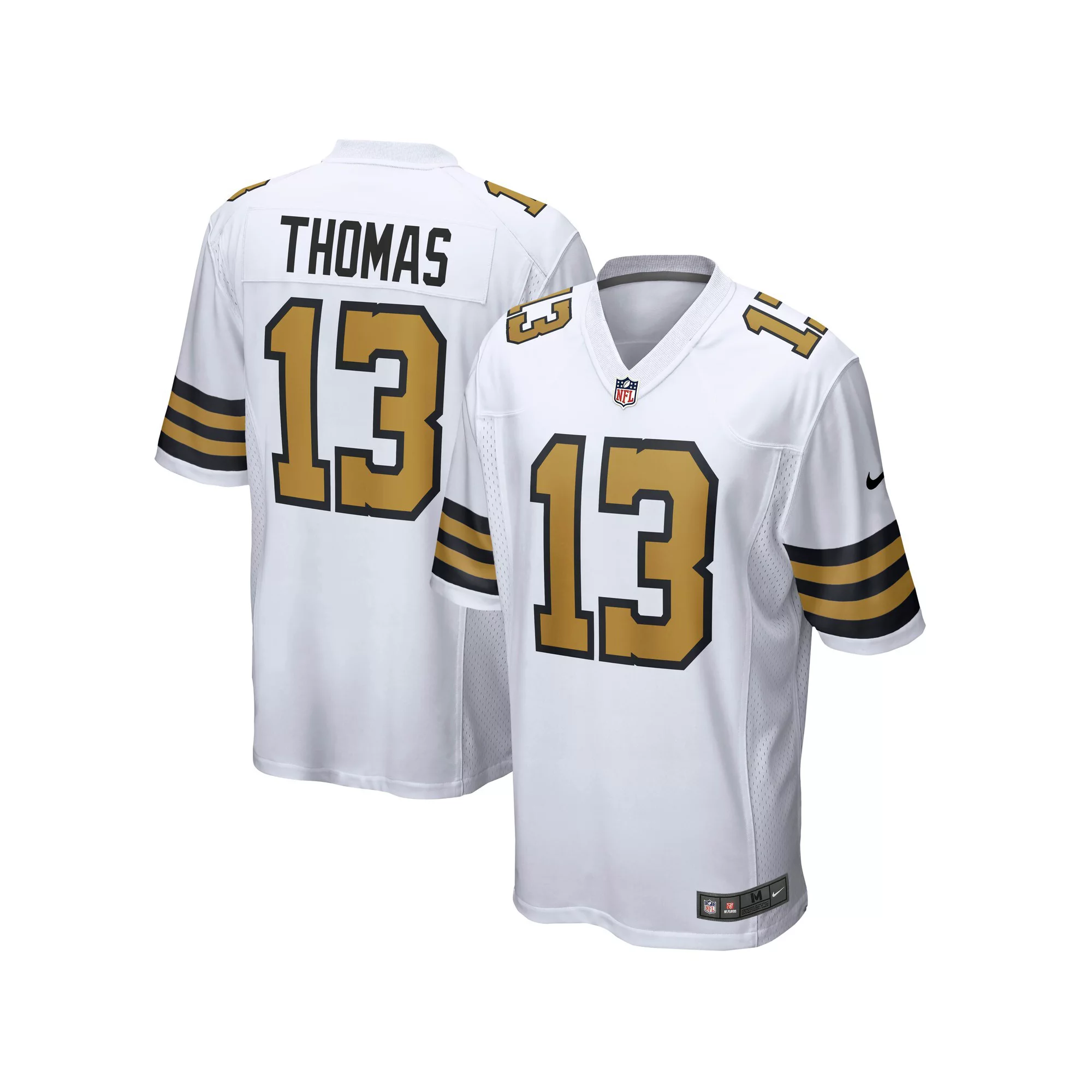 Men's Nike Michael Thomas White New Orleans Saints Alternate Game Jersey
