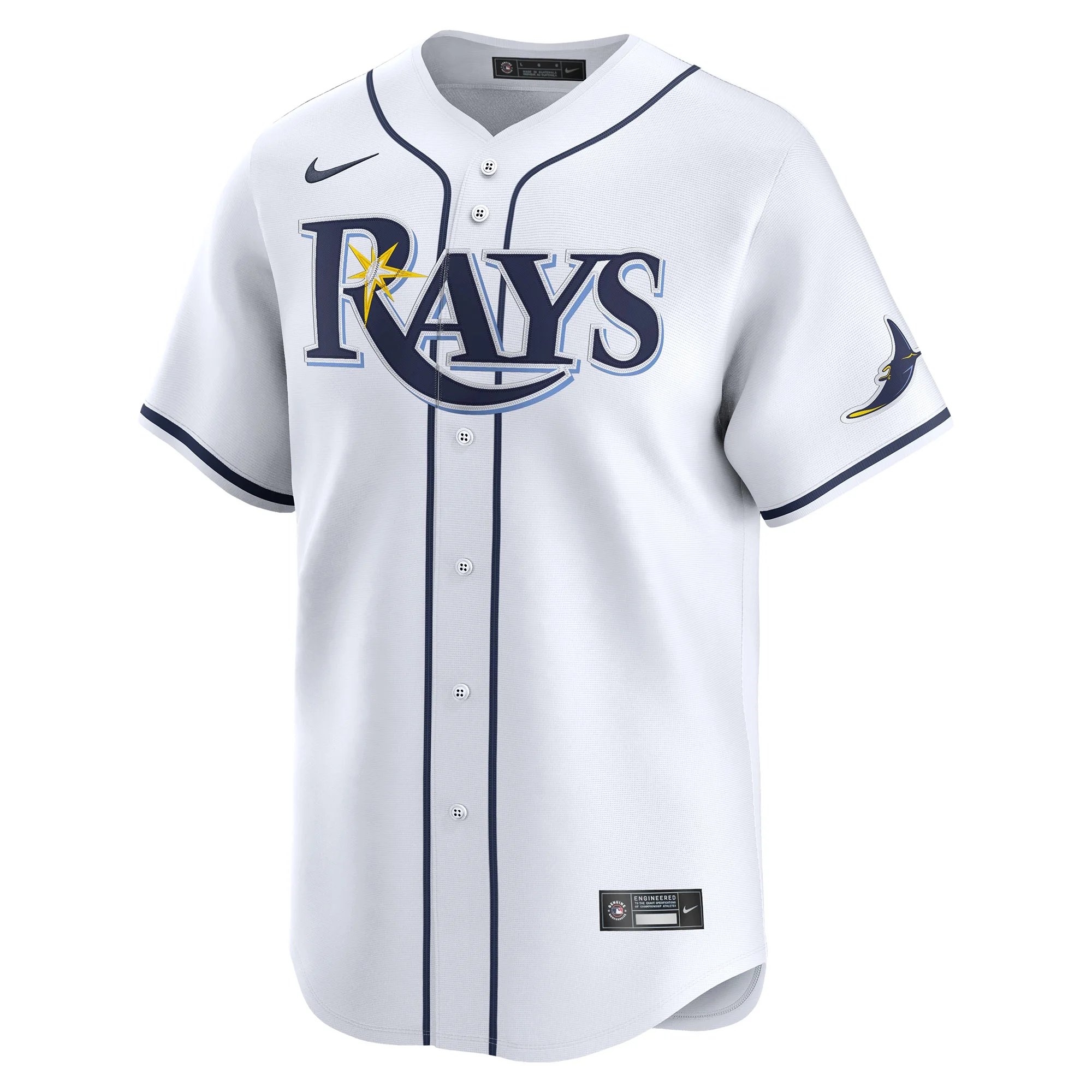 Men's Nike White Tampa Bay Rays Home Limited Jersey