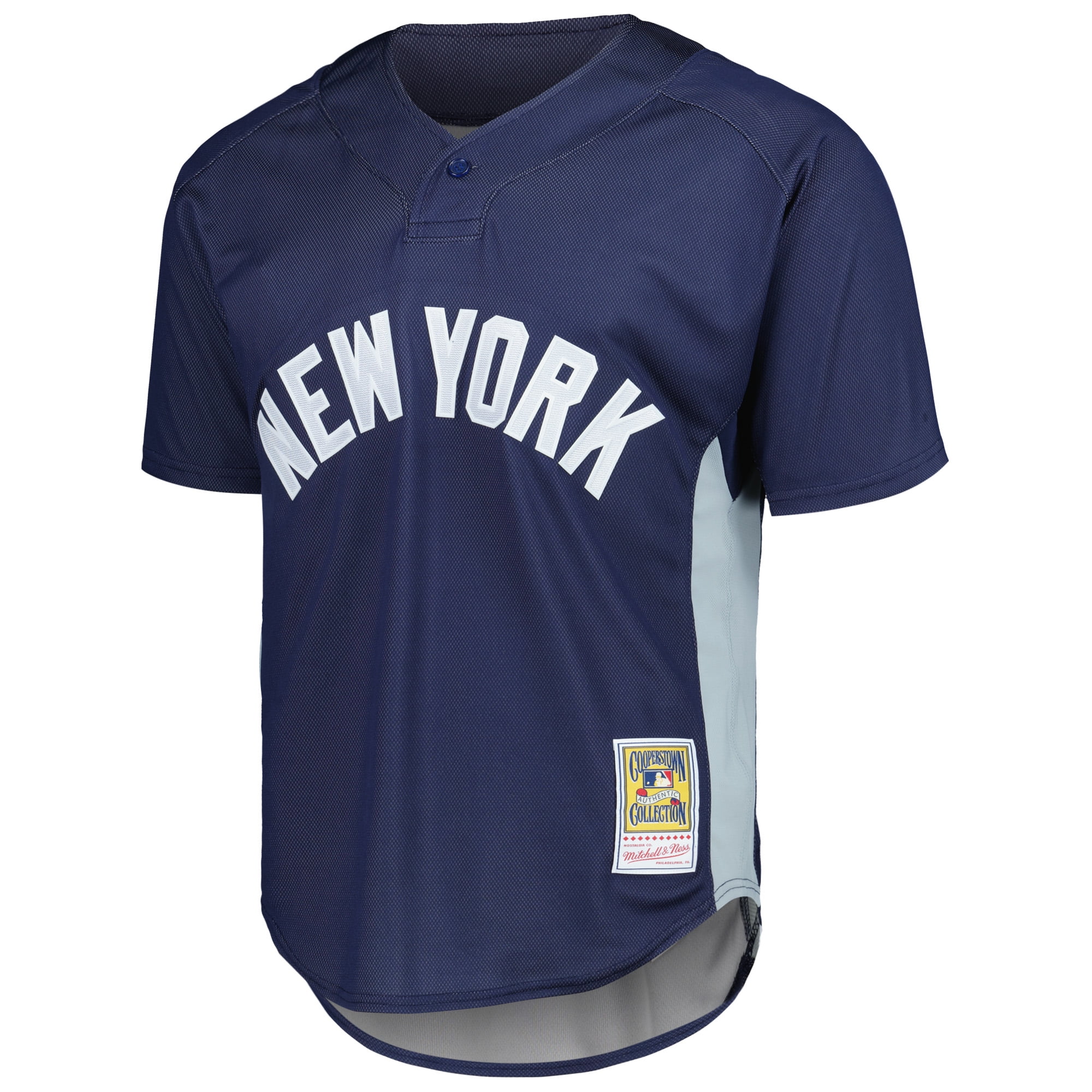 Men's Mitchell & Ness Mariano Rivera Navy New York Yankees Cooperstown Collection 2009 Batting Practice Jersey