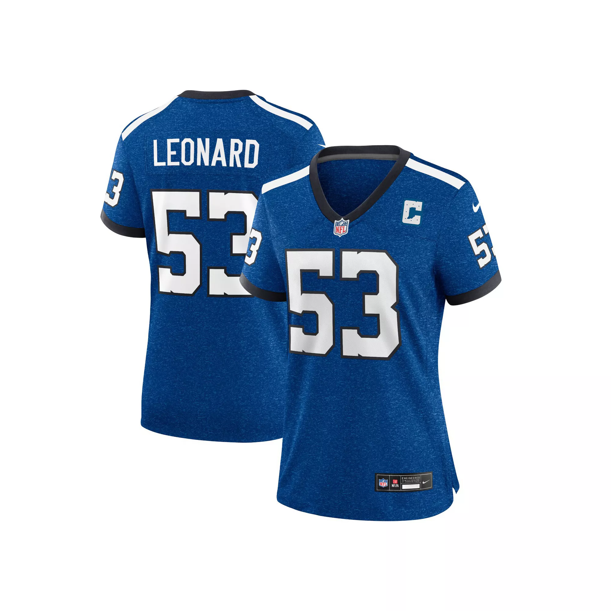 Women's Nike Shaquille Leonard Blue Indianapolis Colts Player Jersey