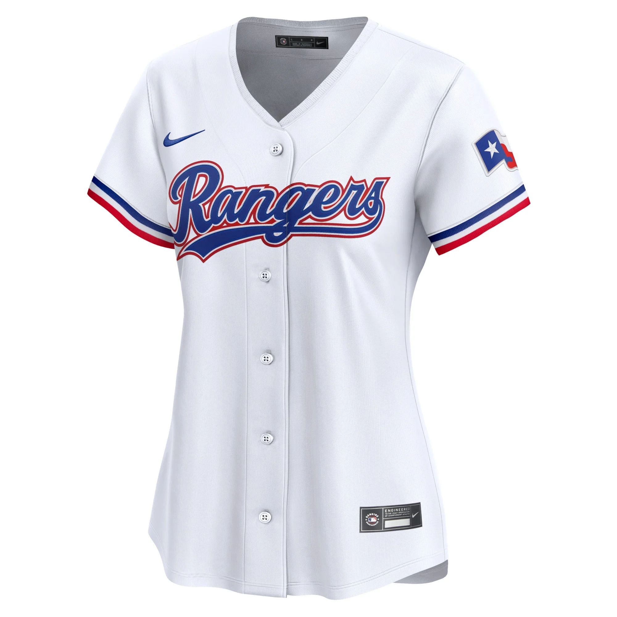 Women's Nike White Texas Rangers 2024 Jackie Robinson Day Home Limited Jersey