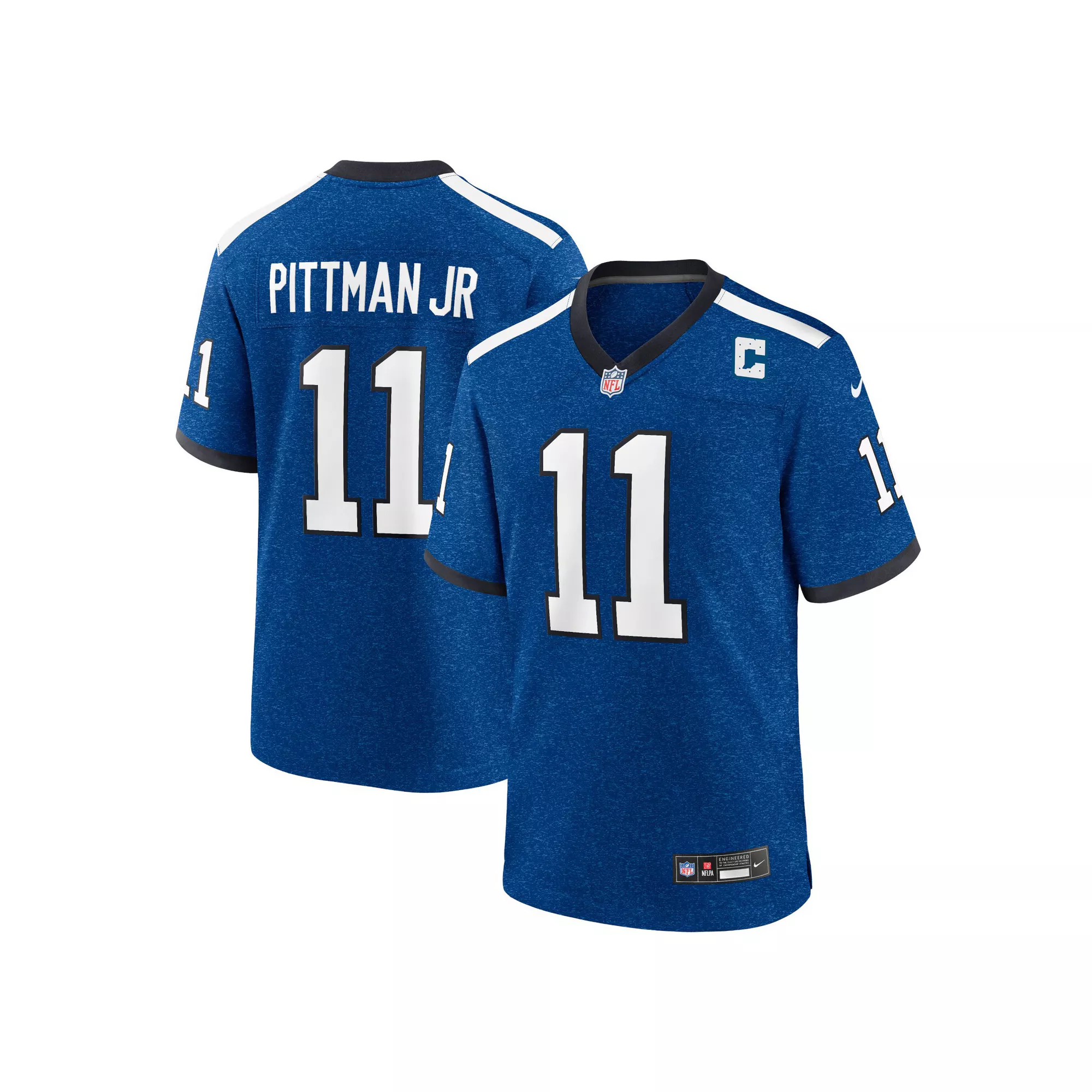 Men's Nike Michael Pittman Jr. Royal Indianapolis Colts Indiana Nights Alternate Game Jersey