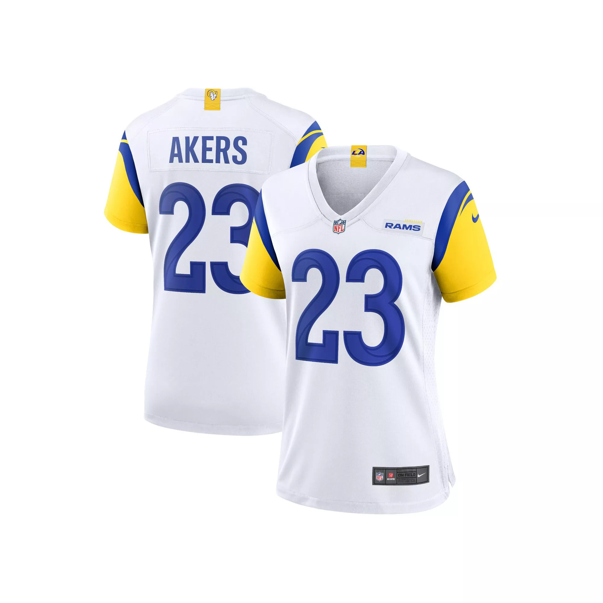 Women's Nike Cam Akers White Los Angeles Rams Game Jersey