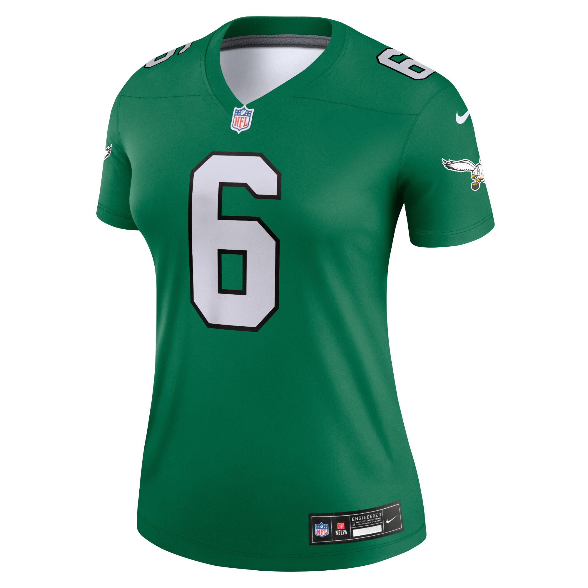 DeVonta Smith Philadelphia Eagles Nike Women's Alternate Legend Player Jersey - Kelly Green