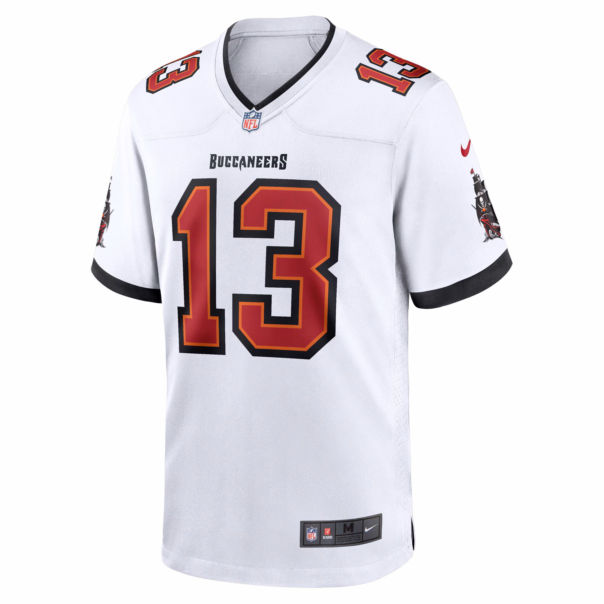 Mike Evans Tampa Bay Buccaneers Nike White Game Jersey -  White