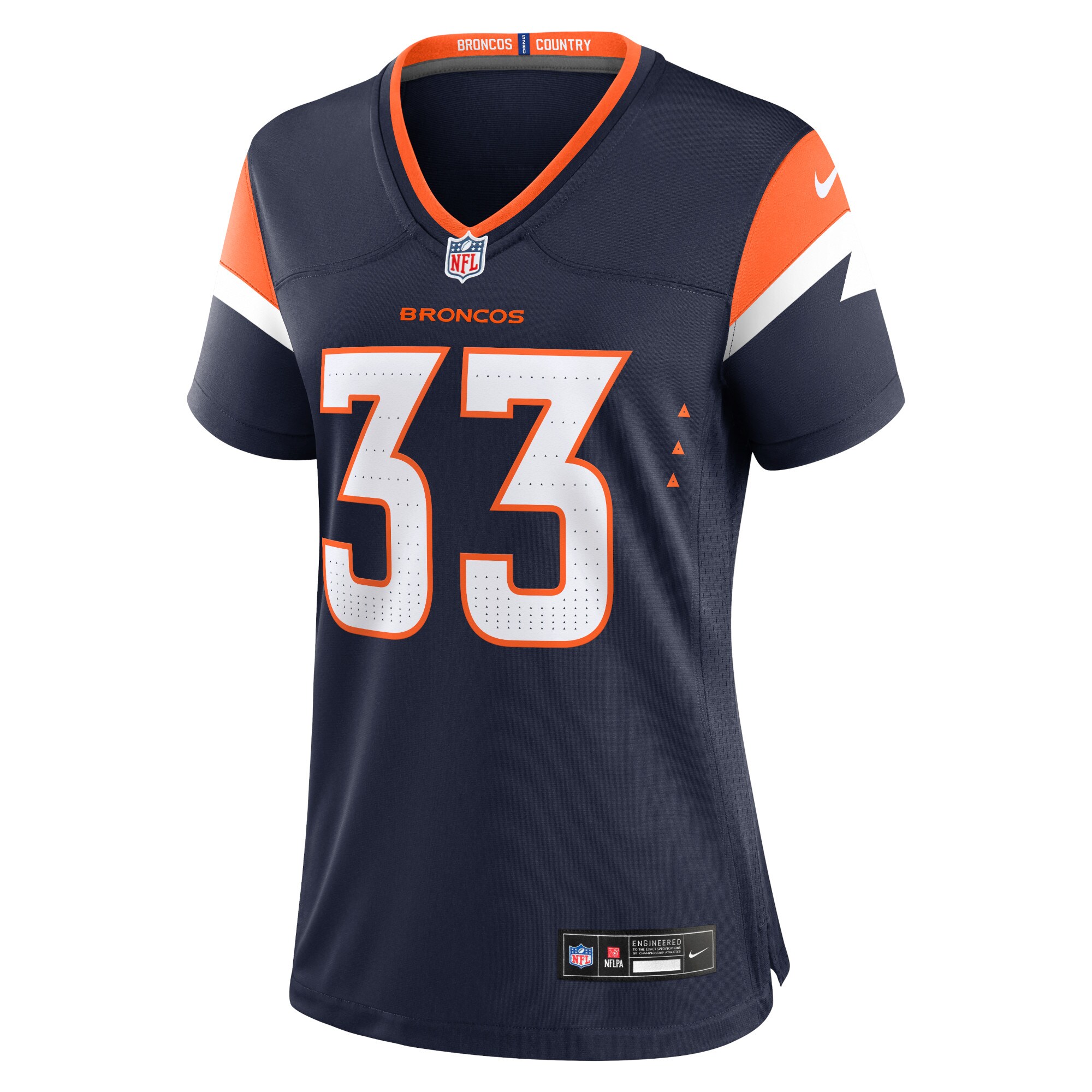 Javonte Williams Denver Broncos Nike Women's Mile High Collection Alternate Game Jersey - Navy