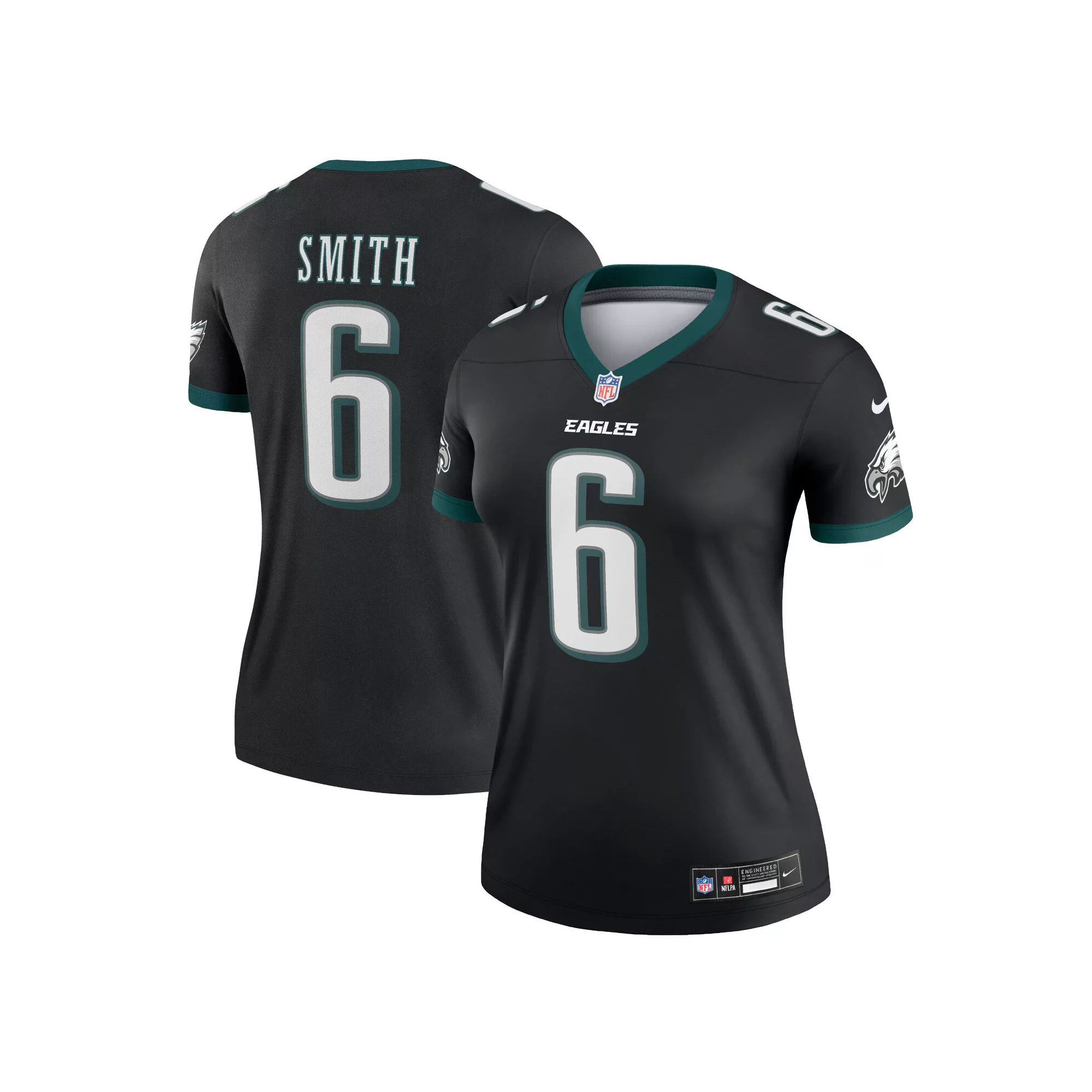 Women's Nike DeVonta Smith Black Philadelphia Eagles Legend Jersey