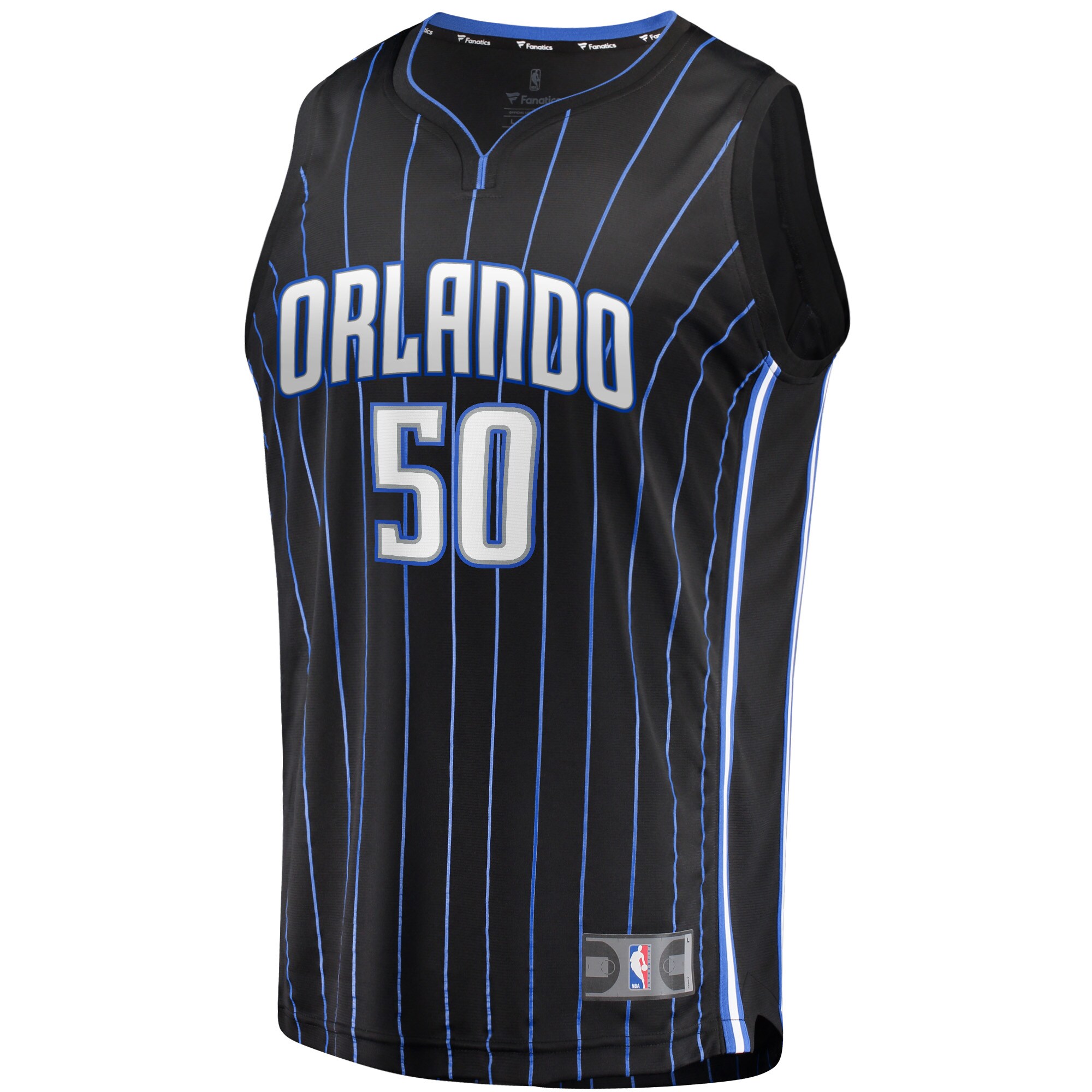 Cole Anthony Orlando Magic Fanatics 2020 NBA Draft First Round Pick Fast Break Replica Jersey Black - Icon Edition