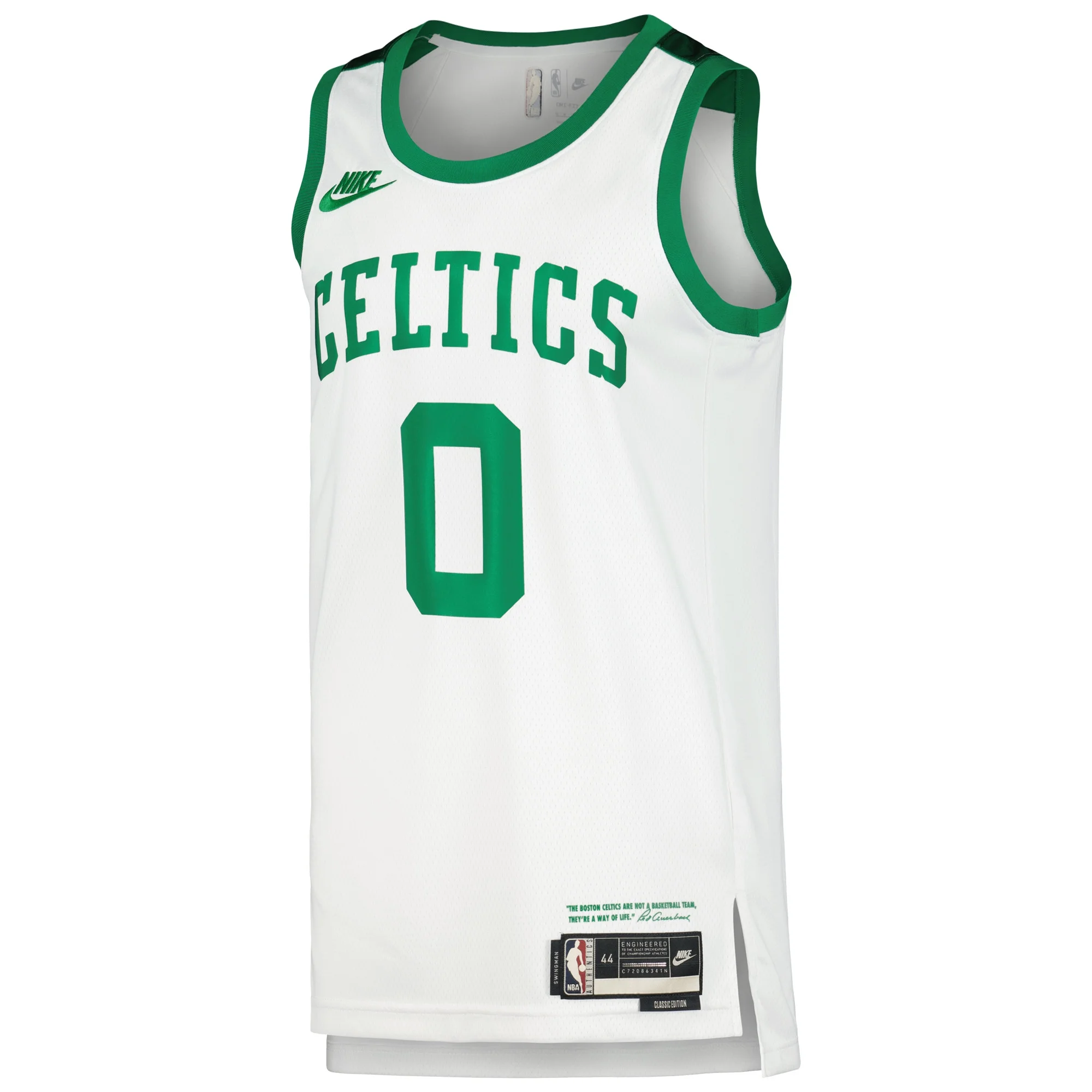 Men's Nike Jayson Tatum White Boston Celtics Swingman Player Jersey - Classic Edition