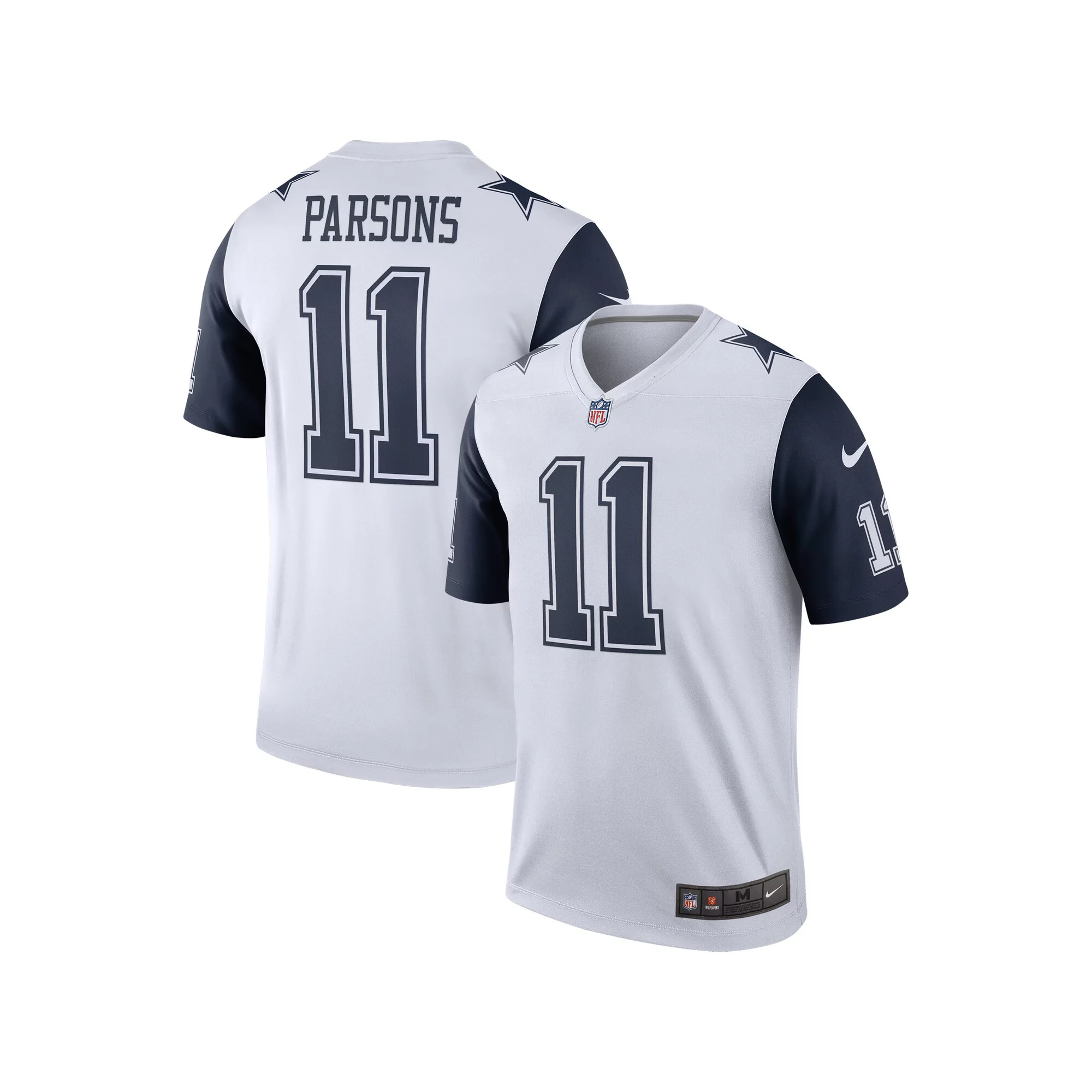 Men's Nike Micah Parsons White Dallas Cowboys Alternate Legend Jersey