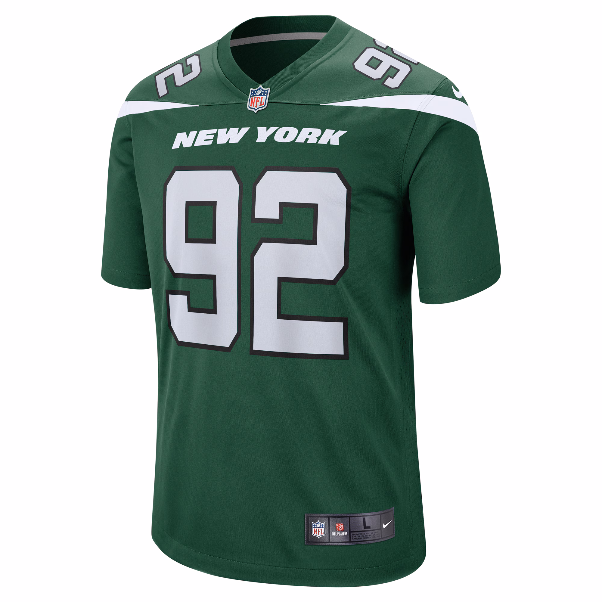 Ifeadi Odenigbo New York Jets Nike  Game Jersey - Gotham Green