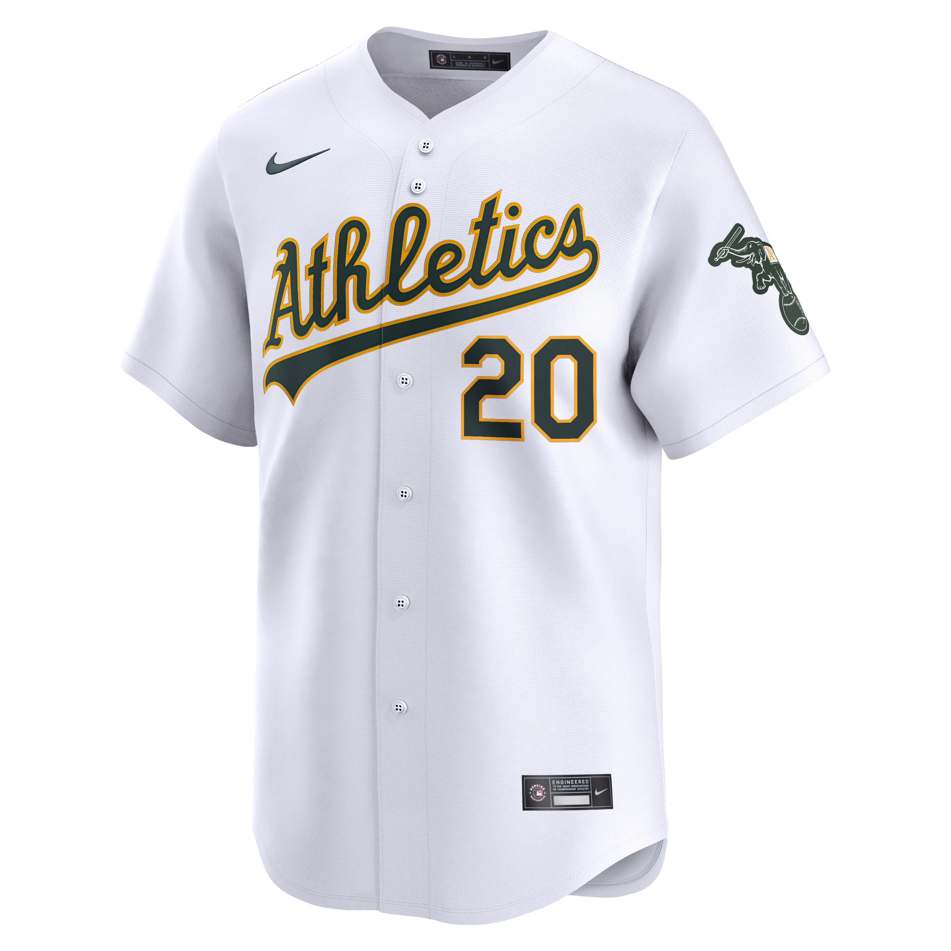 Zack Gelof Oakland Athletics Nike Youth Home Limited Player Jersey - White