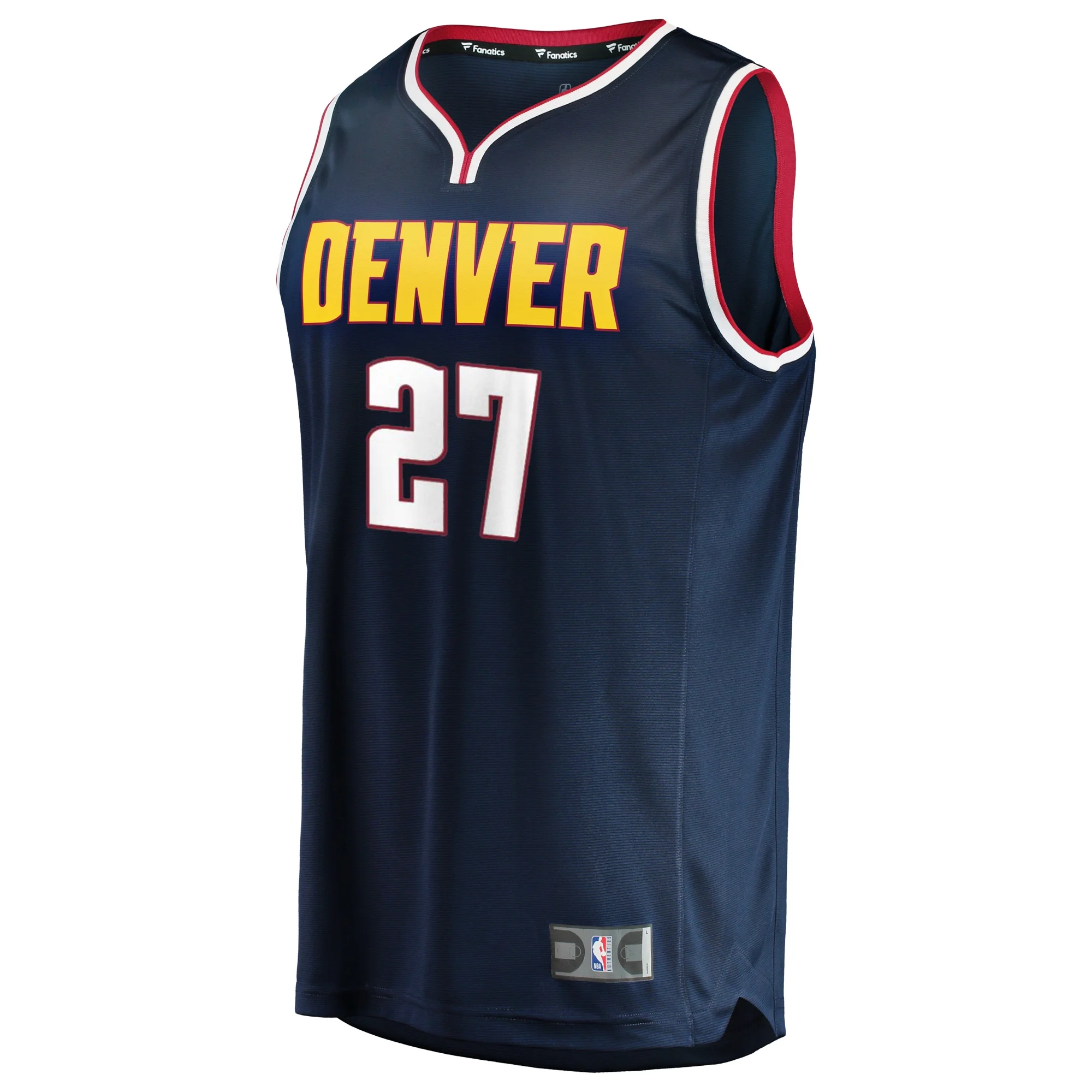 Men's Fanatics Jamal Murray Blue Denver Nuggets Fast Break Replica Jersey - Icon Edition
