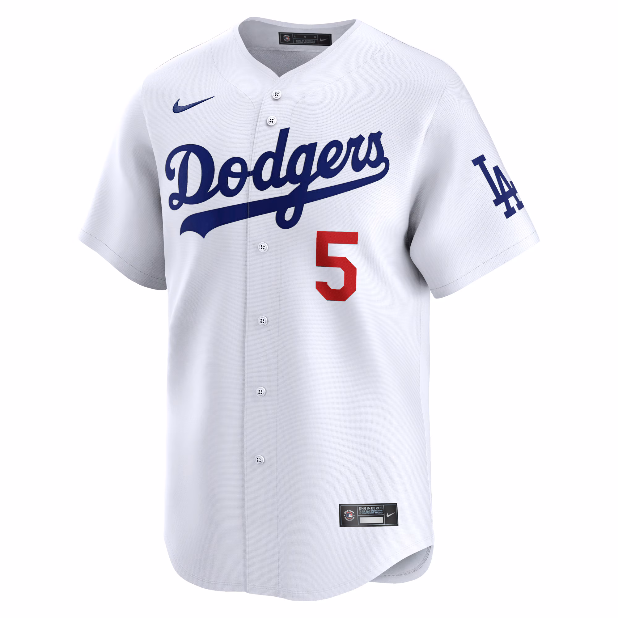Freddie Freeman Los Angeles Dodgers Nike Home Limited Player Jersey - White